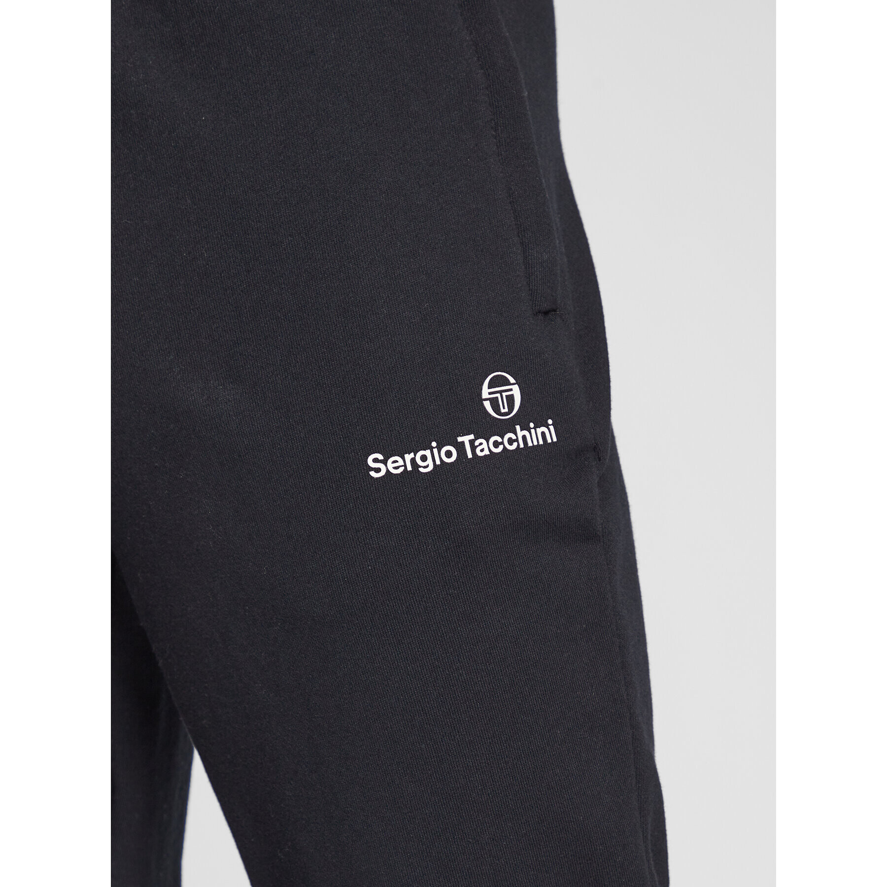 Sergio Tacchini Долнище анцуг Incastro 39523 Черен Slim Fit - Pepit.bg