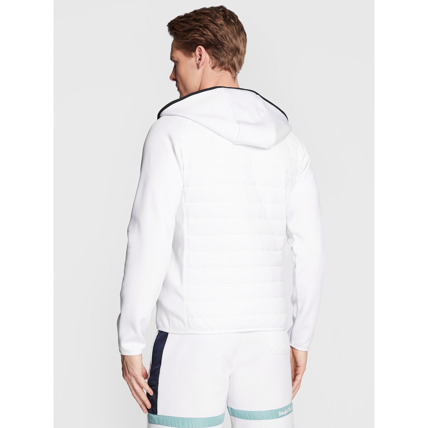 Sergio Tacchini Преходно яке Nam 39324 Бял Regular Fit - Pepit.bg