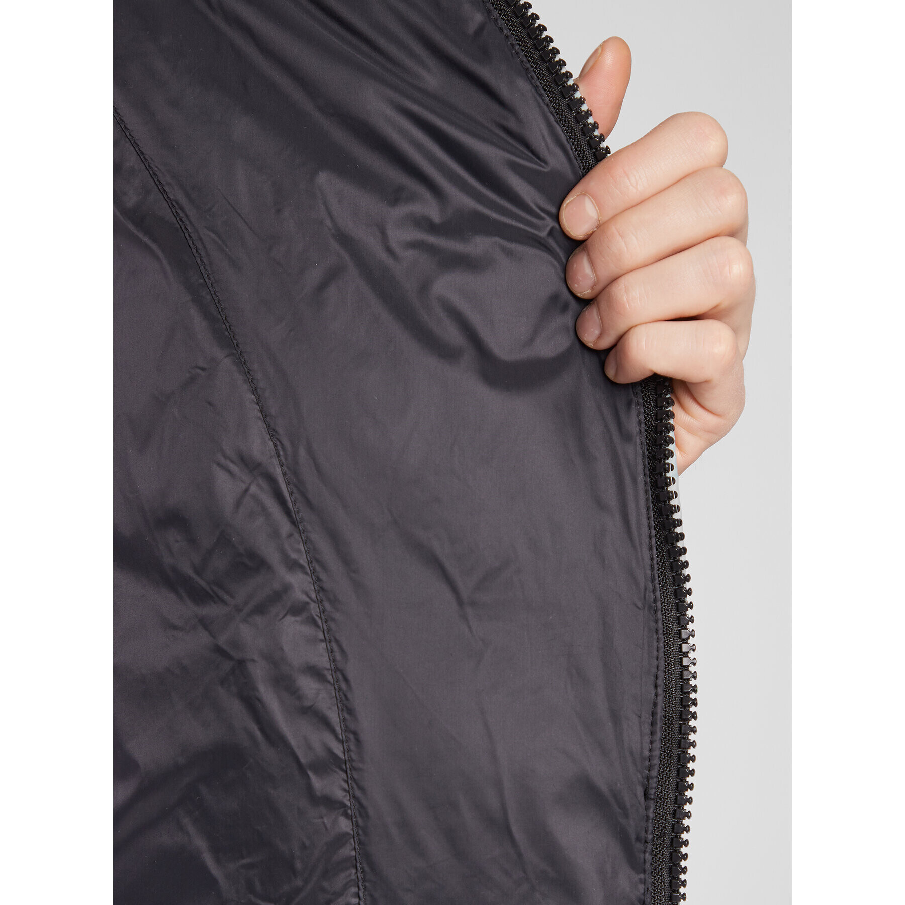 Sergio Tacchini Пухено яке Replica 39811 Черен Regular Fit - Pepit.bg