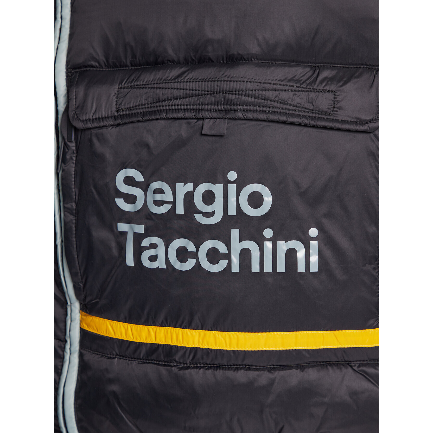 Sergio Tacchini Пухено яке Replica 39811 Черен Regular Fit - Pepit.bg