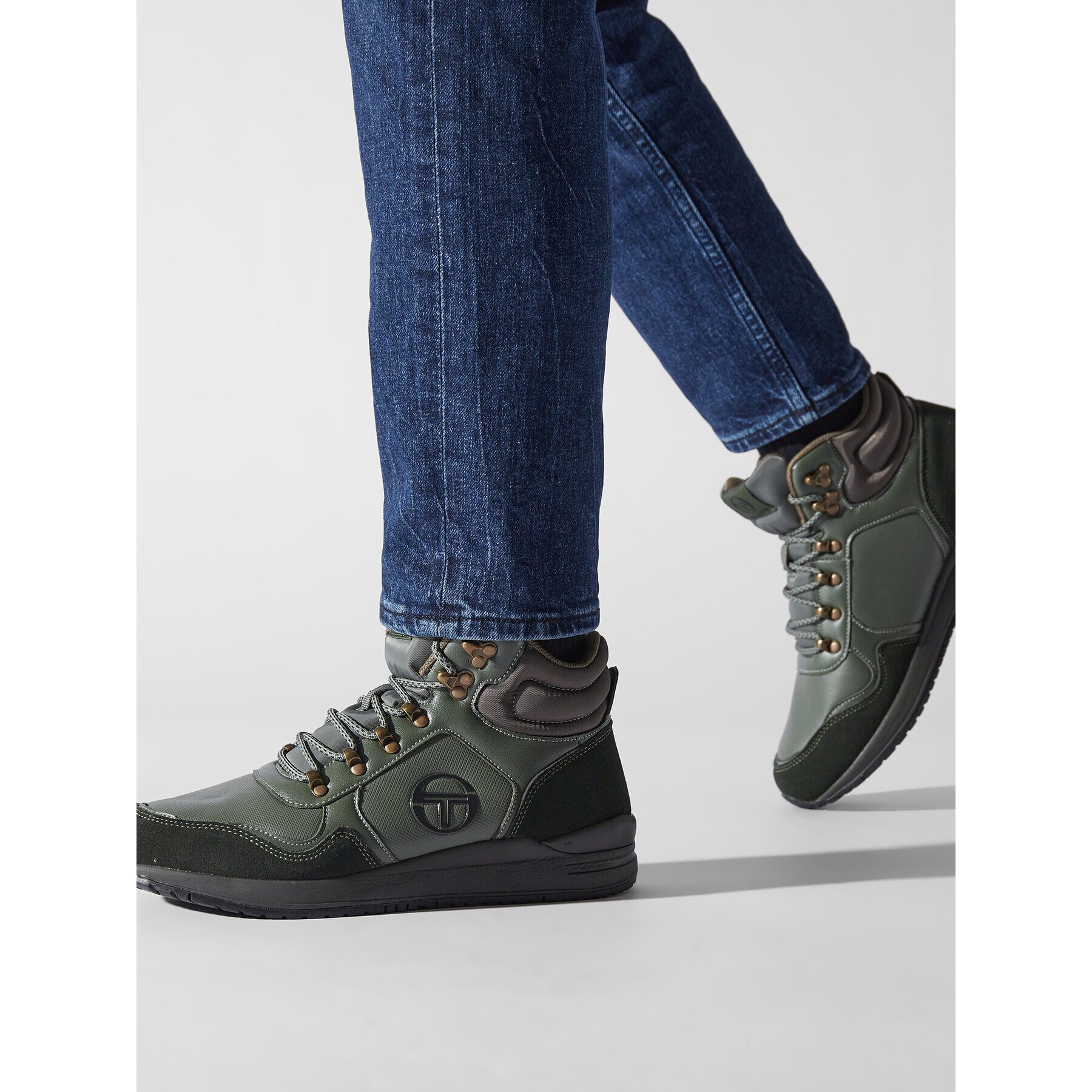 Sergio Tacchini Сникърси Glaser STF223M308-06 Каки - Pepit.bg
