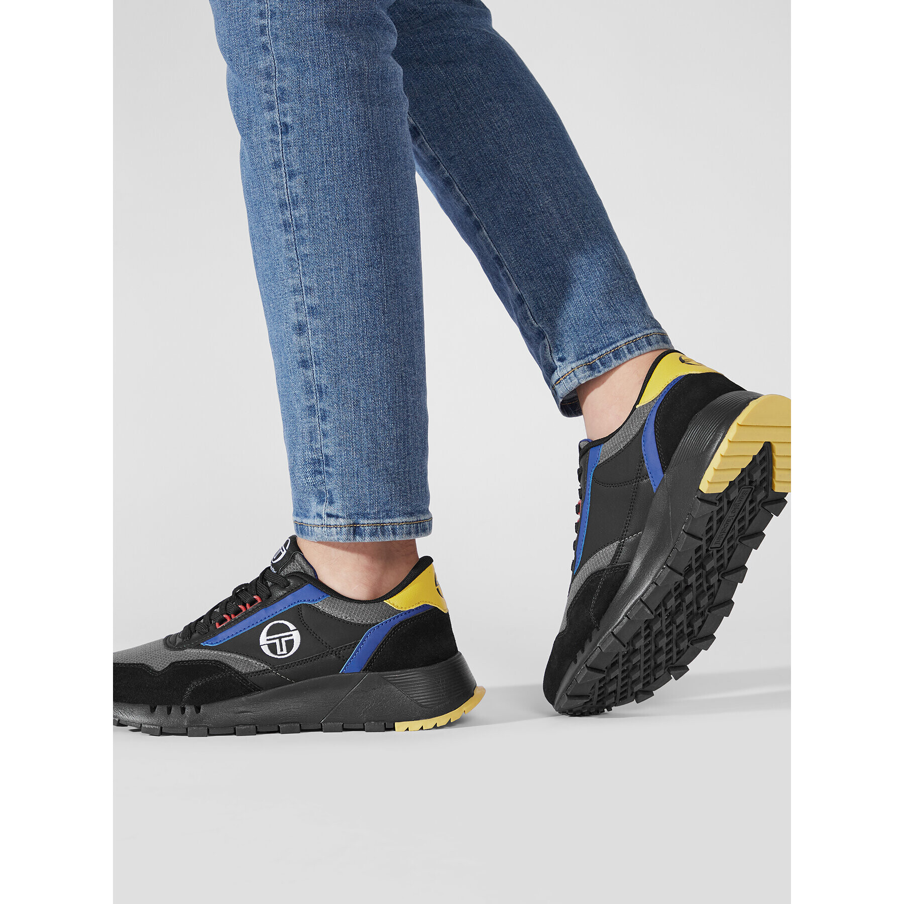 Sergio Tacchini Сникърси Jett 2.0 STM225705-01 Черен - Pepit.bg