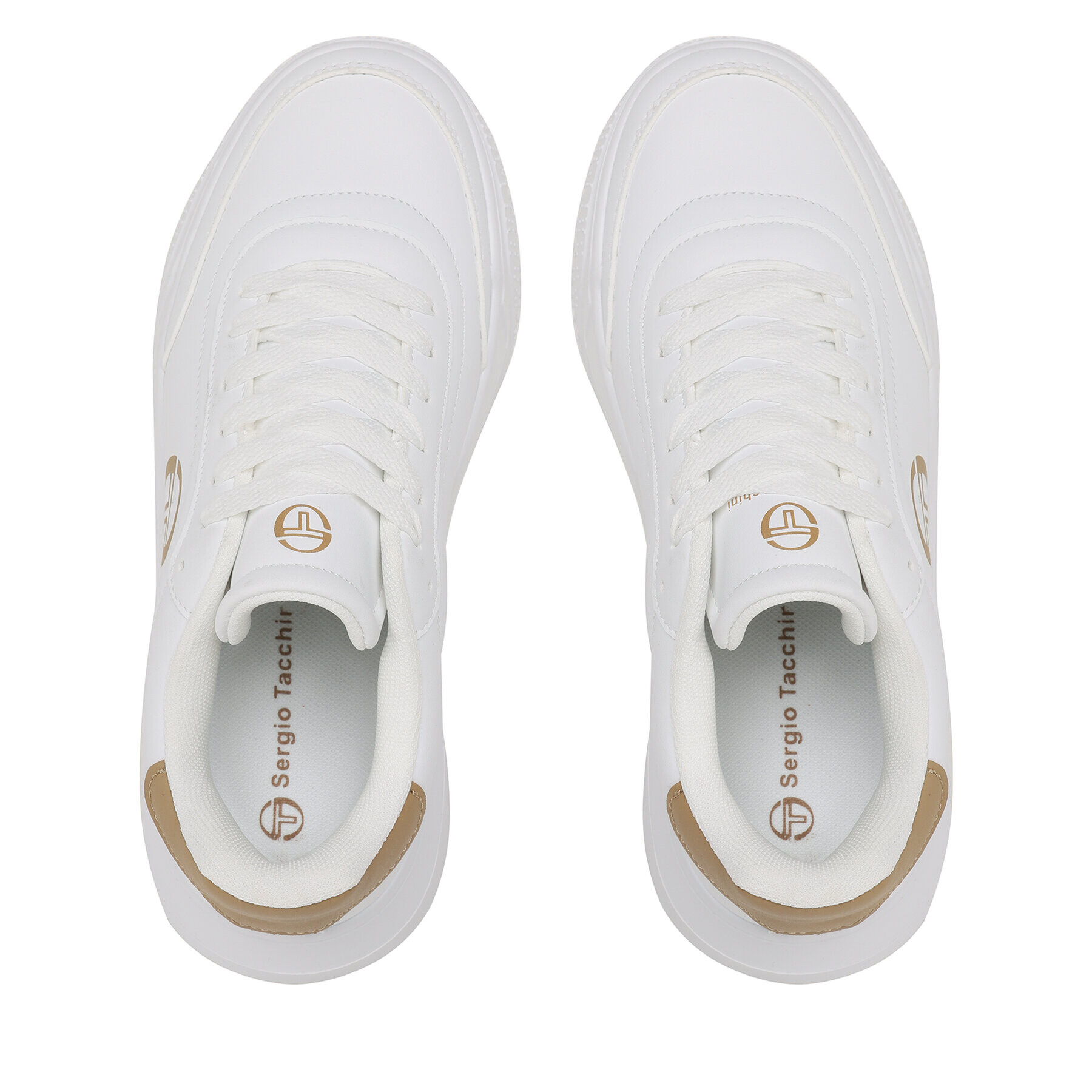 Sergio Tacchini Сникърси Lea STF231W023-02 Бял - Pepit.bg
