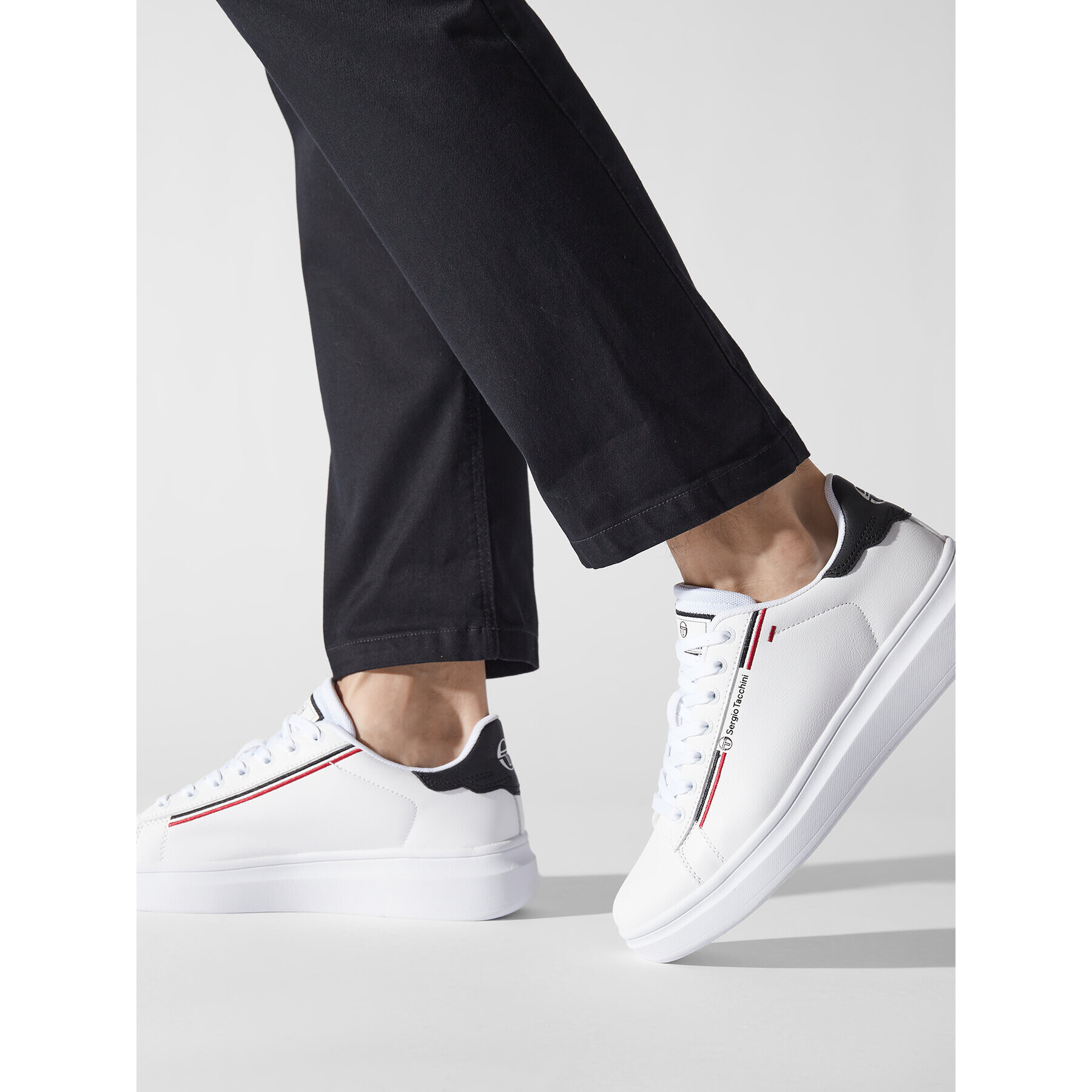 Sergio Tacchini Сникърси Roma STM114065-01 Бял - Pepit.bg