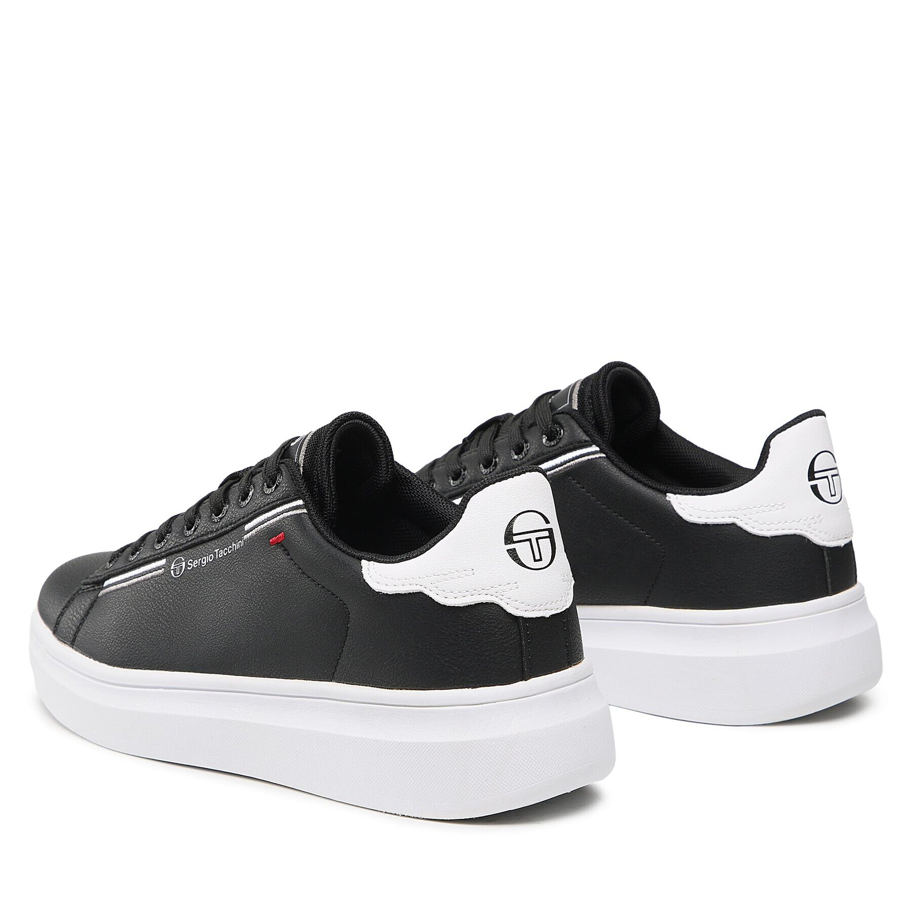 Sergio Tacchini Сникърси Roma STM114065-03 Черен - Pepit.bg