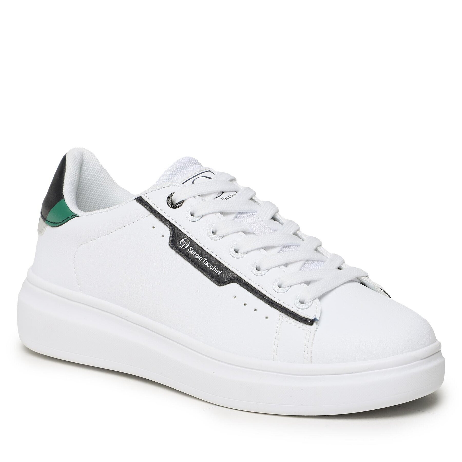 Sergio Tacchini Сникърси Roma V2 STM214720-01 Бял - Pepit.bg