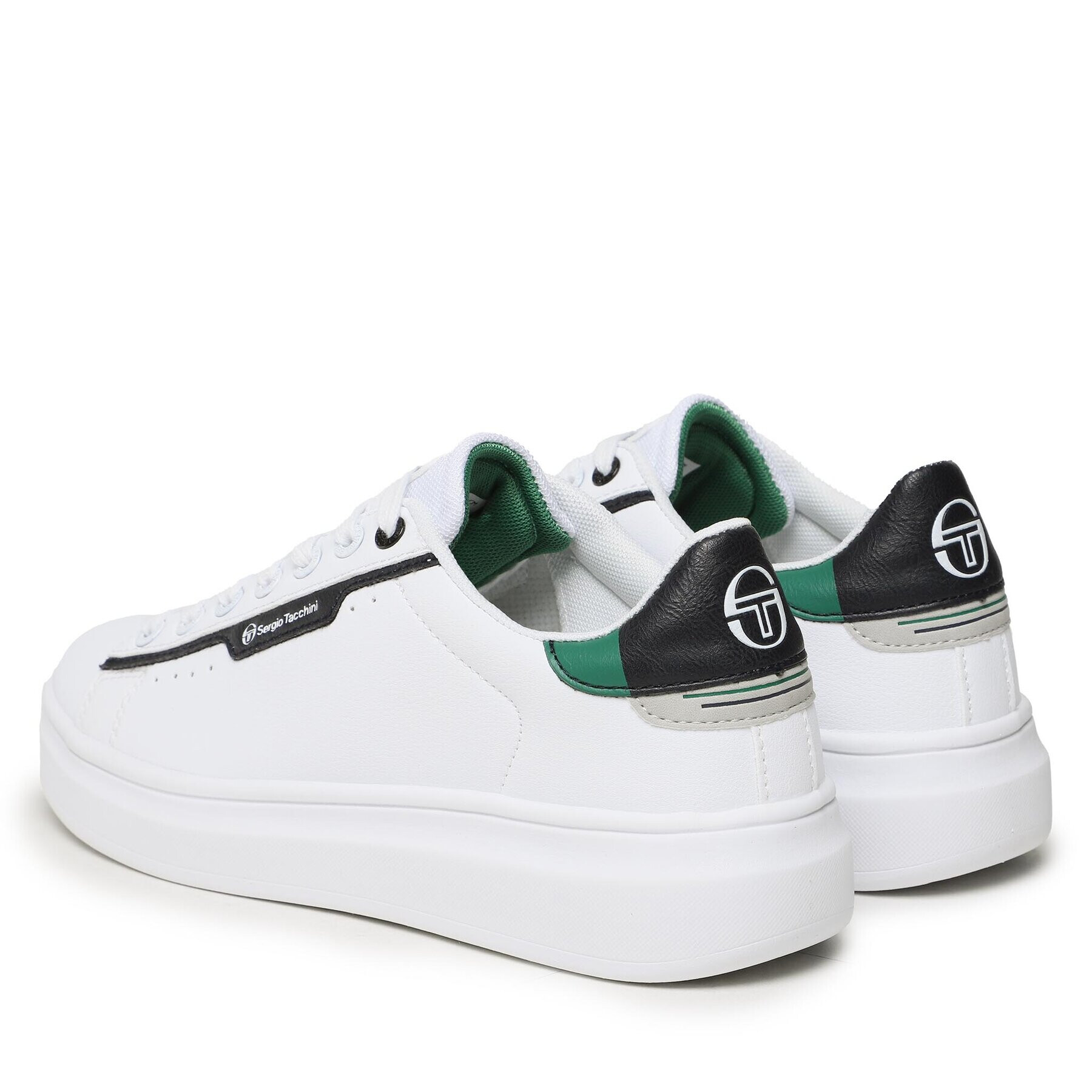 Sergio Tacchini Сникърси Roma V2 STM214720-01 Бял - Pepit.bg
