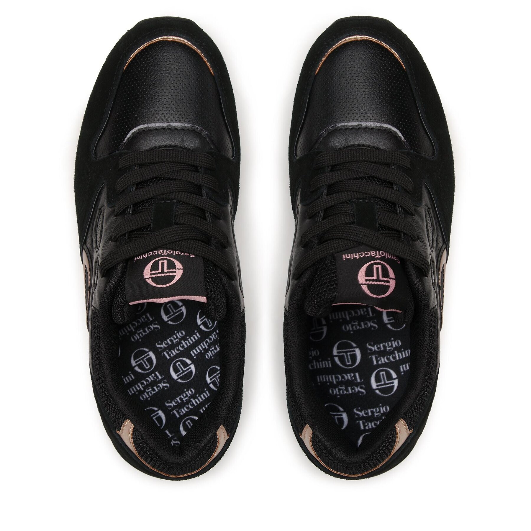 Sergio Tacchini Сникърси Wiolla STF223W303-31 Черен - Pepit.bg