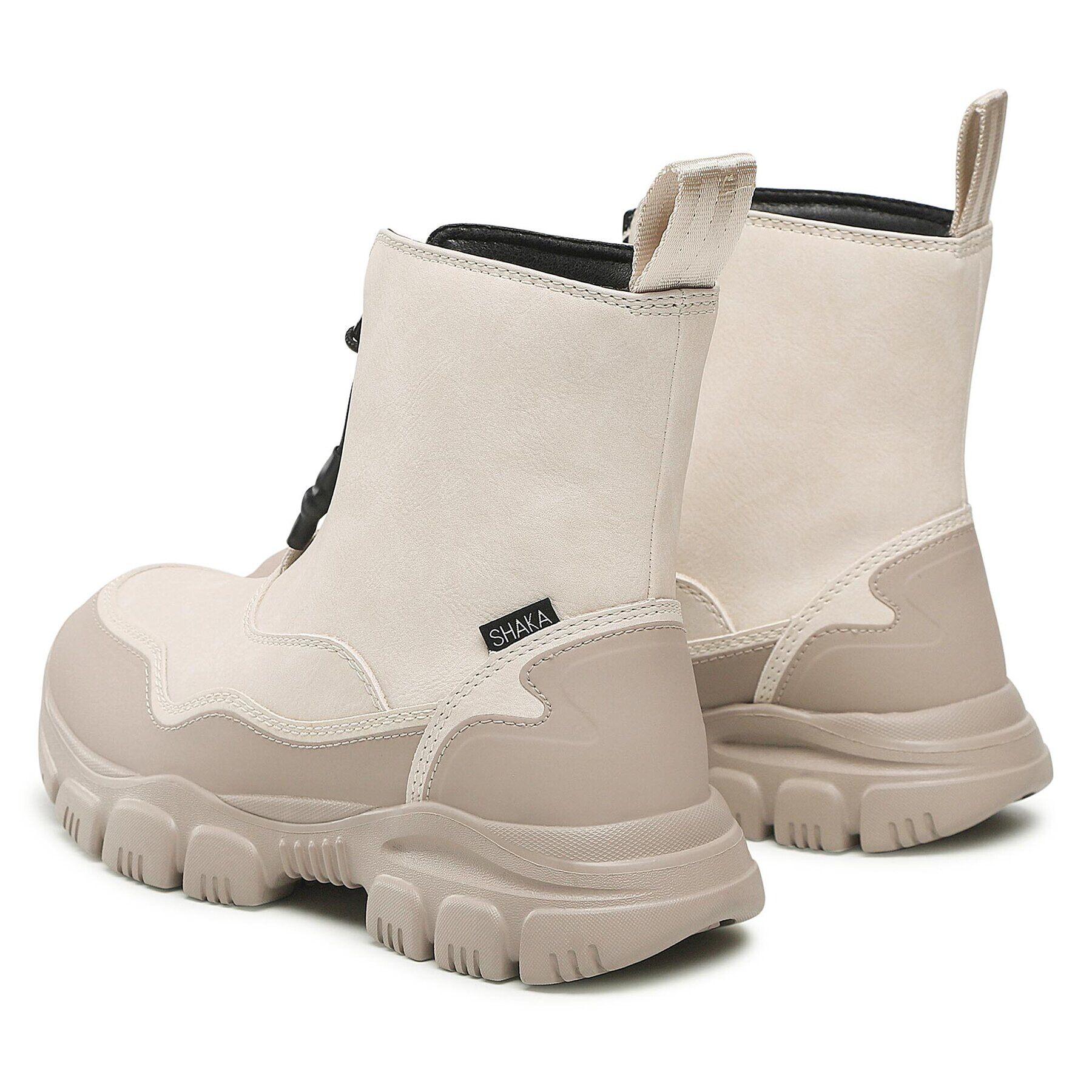 Shaka Туристически oбувки Trek Zip Bootie At 433228 Бежов - Pepit.bg