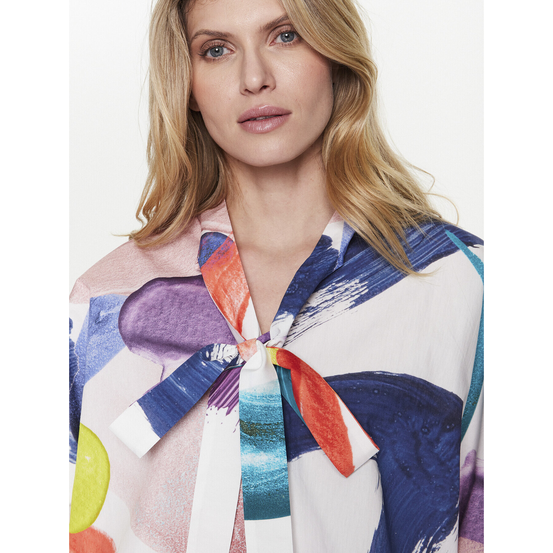 Silvian Heach Блуза GPP23415BL Цветен Relaxed Fit - Pepit.bg