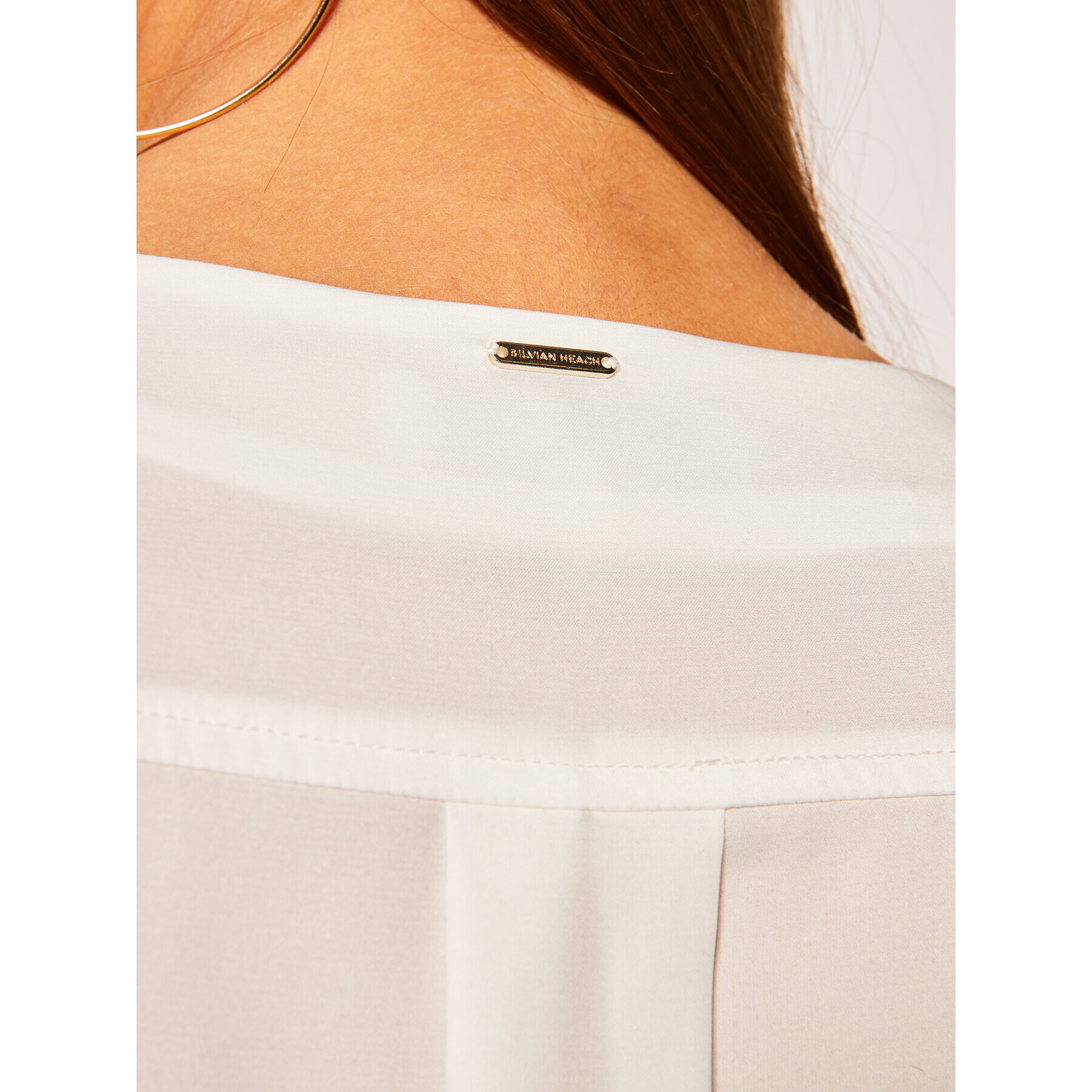 Silvian Heach Кардиган PGP20260GC Бял Slim Fit - Pepit.bg