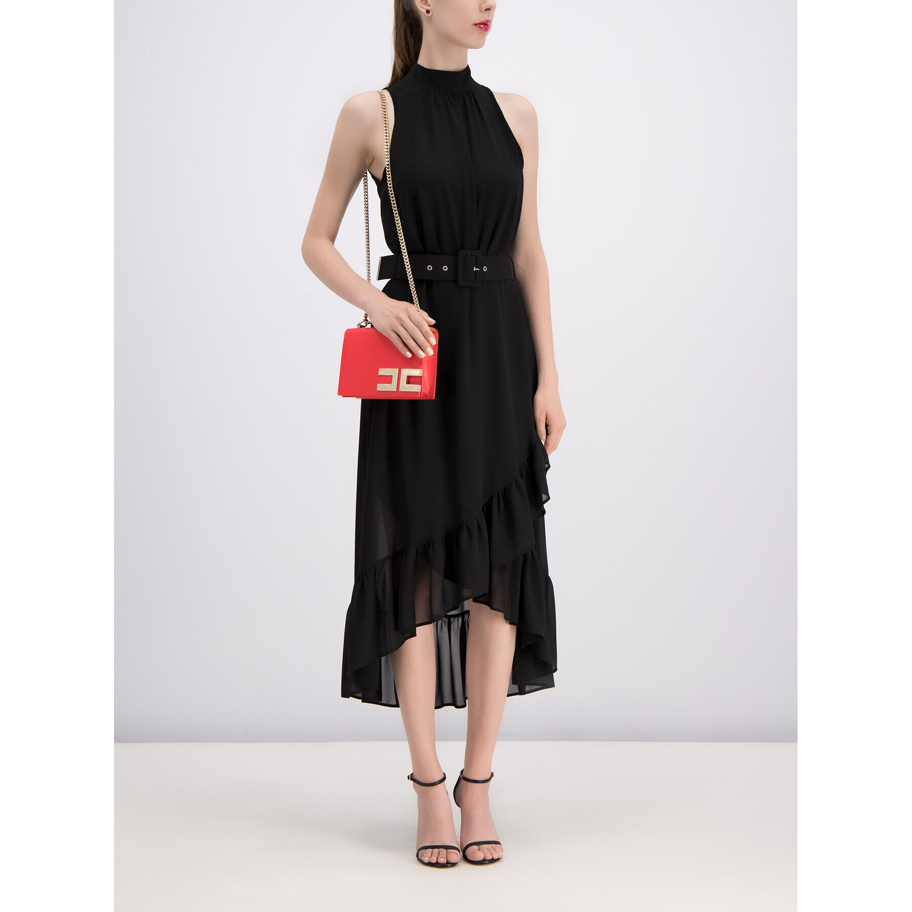 Silvian Heach Коктейлна рокля Chemini CVP19367VE Черен Regular Fit - Pepit.bg
