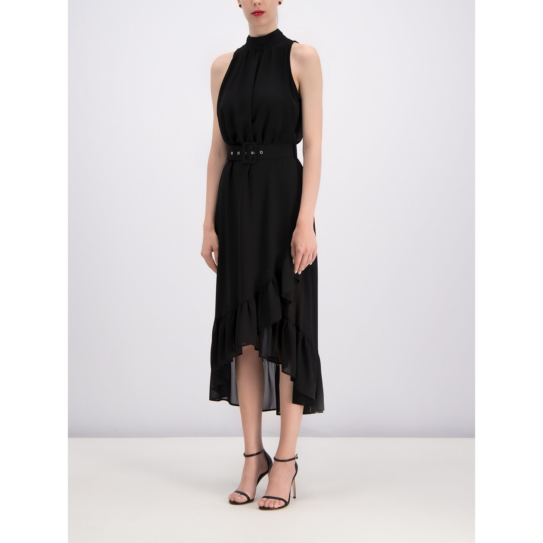 Silvian Heach Коктейлна рокля Chemini CVP19367VE Черен Regular Fit - Pepit.bg