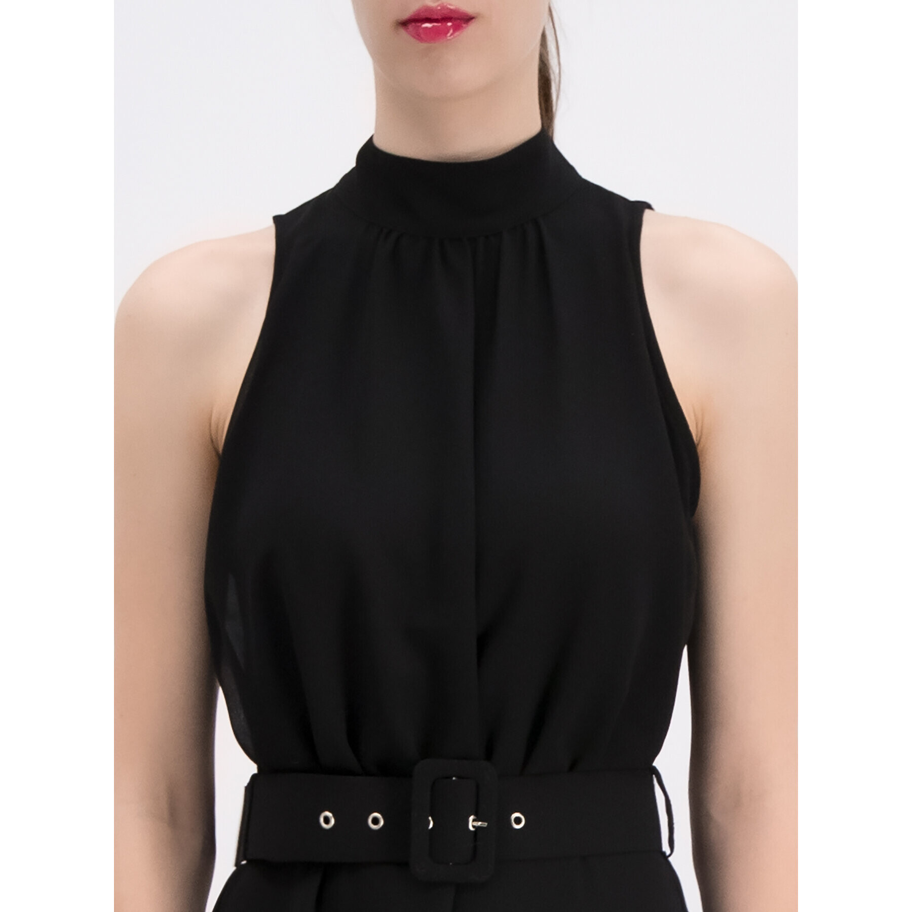 Silvian Heach Коктейлна рокля Chemini CVP19367VE Черен Regular Fit - Pepit.bg