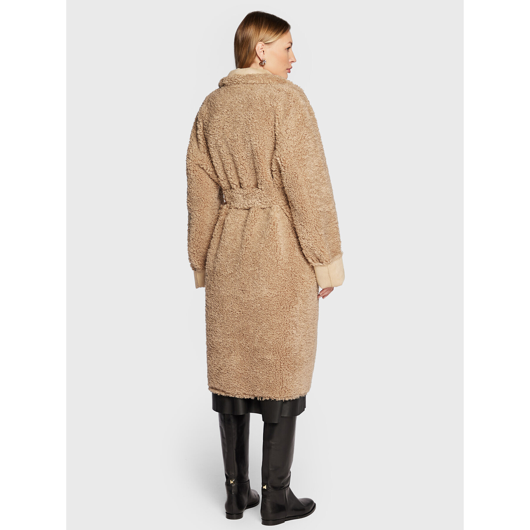 Silvian Heach Кожух PGA22155PL Бежов Relaxed Fit - Pepit.bg