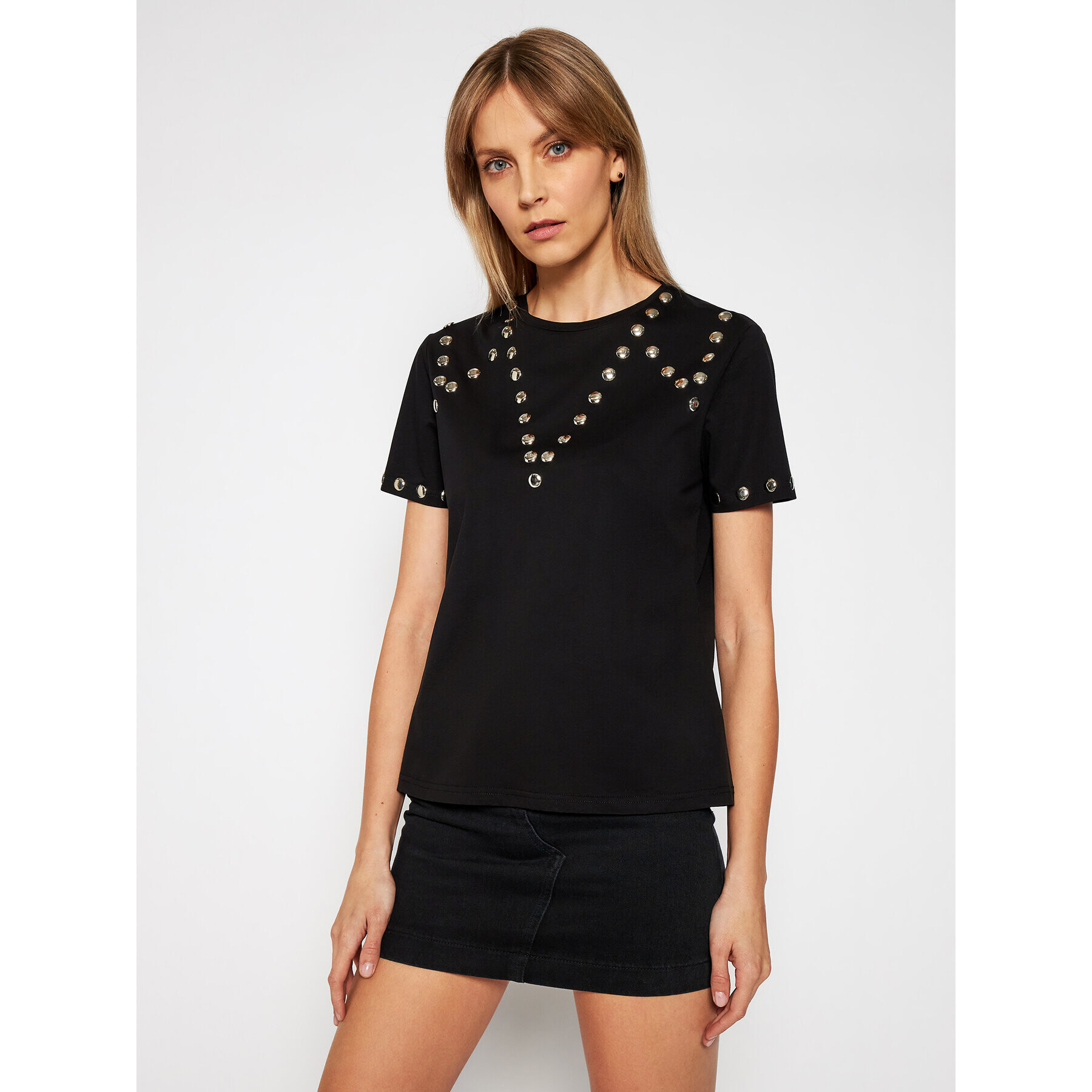 Silvian Heach Тишърт Cauldwell PGP21298TS Черен Regular Fit - Pepit.bg
