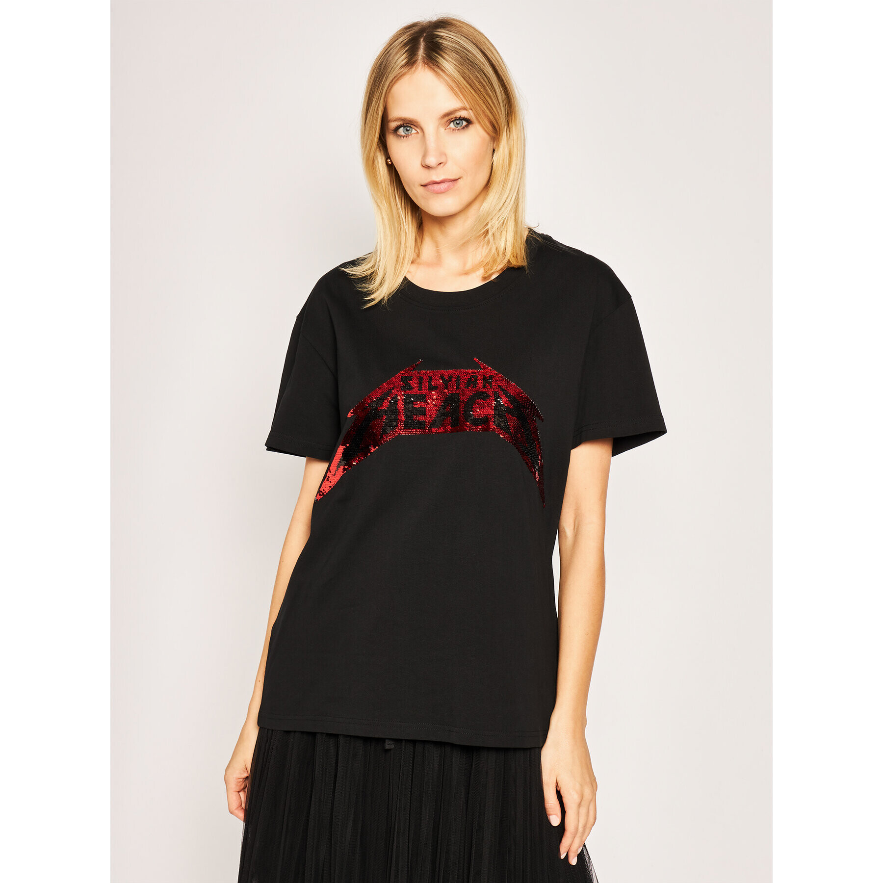 Silvian Heach Тишърт Geego PGP20591TS Черен Regular Fit - Pepit.bg