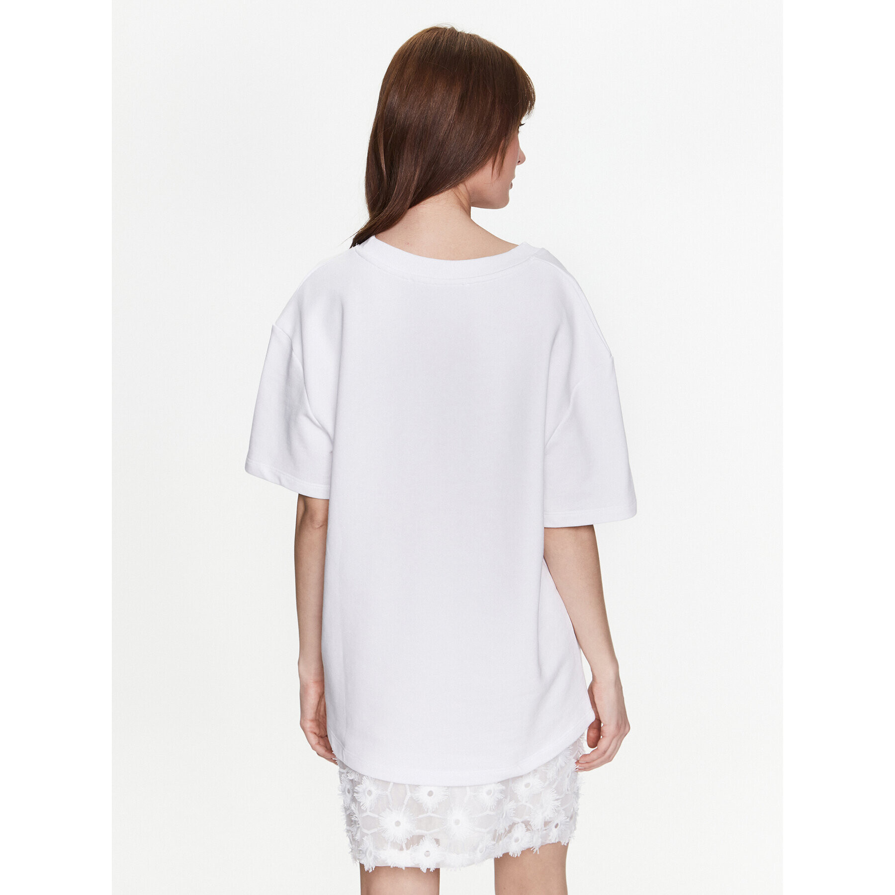 Silvian Heach Тишърт GPP23037FE Бял Relaxed Fit - Pepit.bg