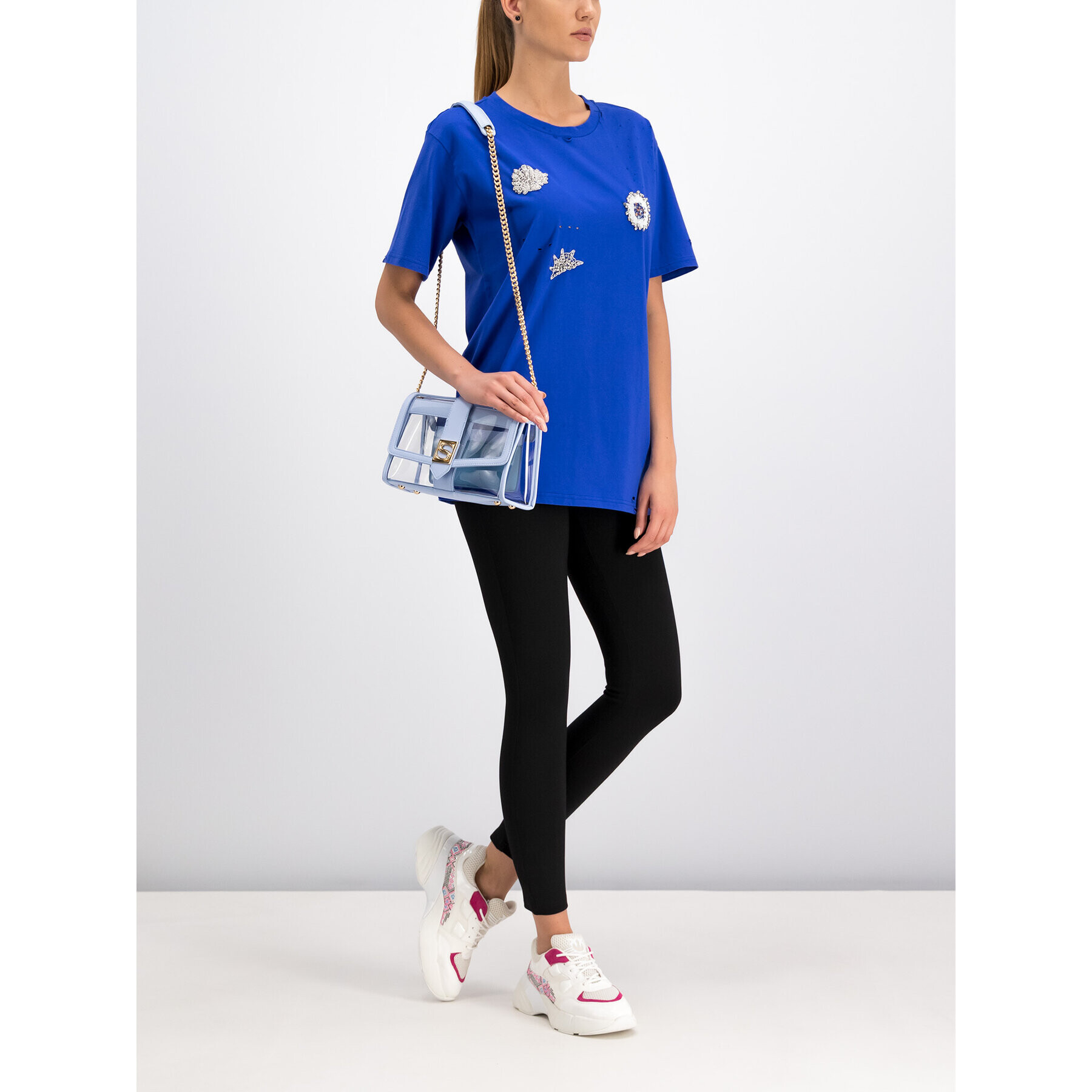 Silvian Heach Тишърт Guemar CVP19061TS Син Regular Fit - Pepit.bg