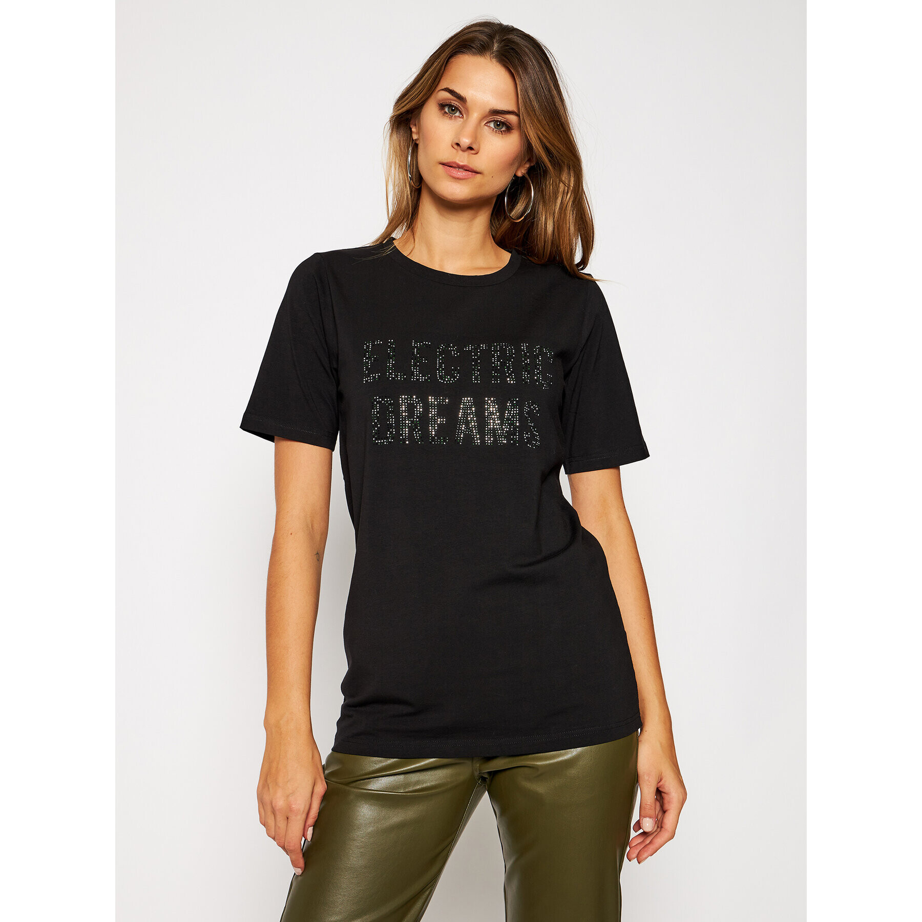 Silvian Heach Тишърт Ultraz PGA20695TS Черен Regular Fit - Pepit.bg