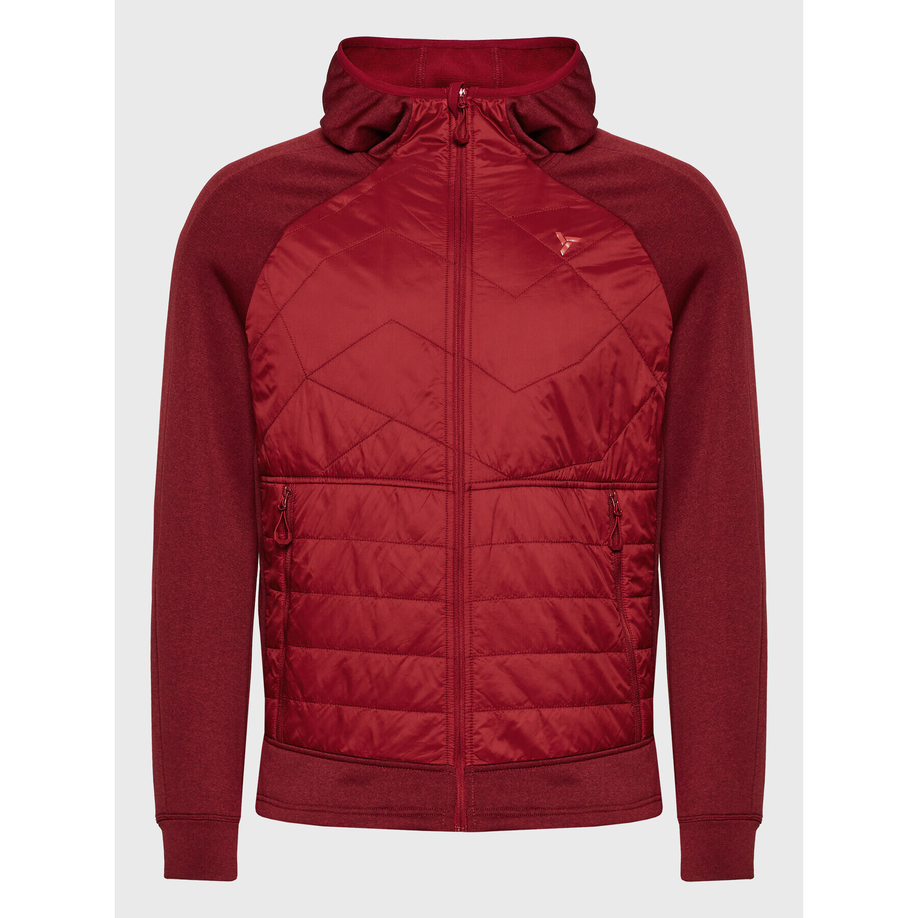 Silvini Суитшърт от техническо трико Dirilo 3219-MJ1310 Червен Regular Fit - Pepit.bg
