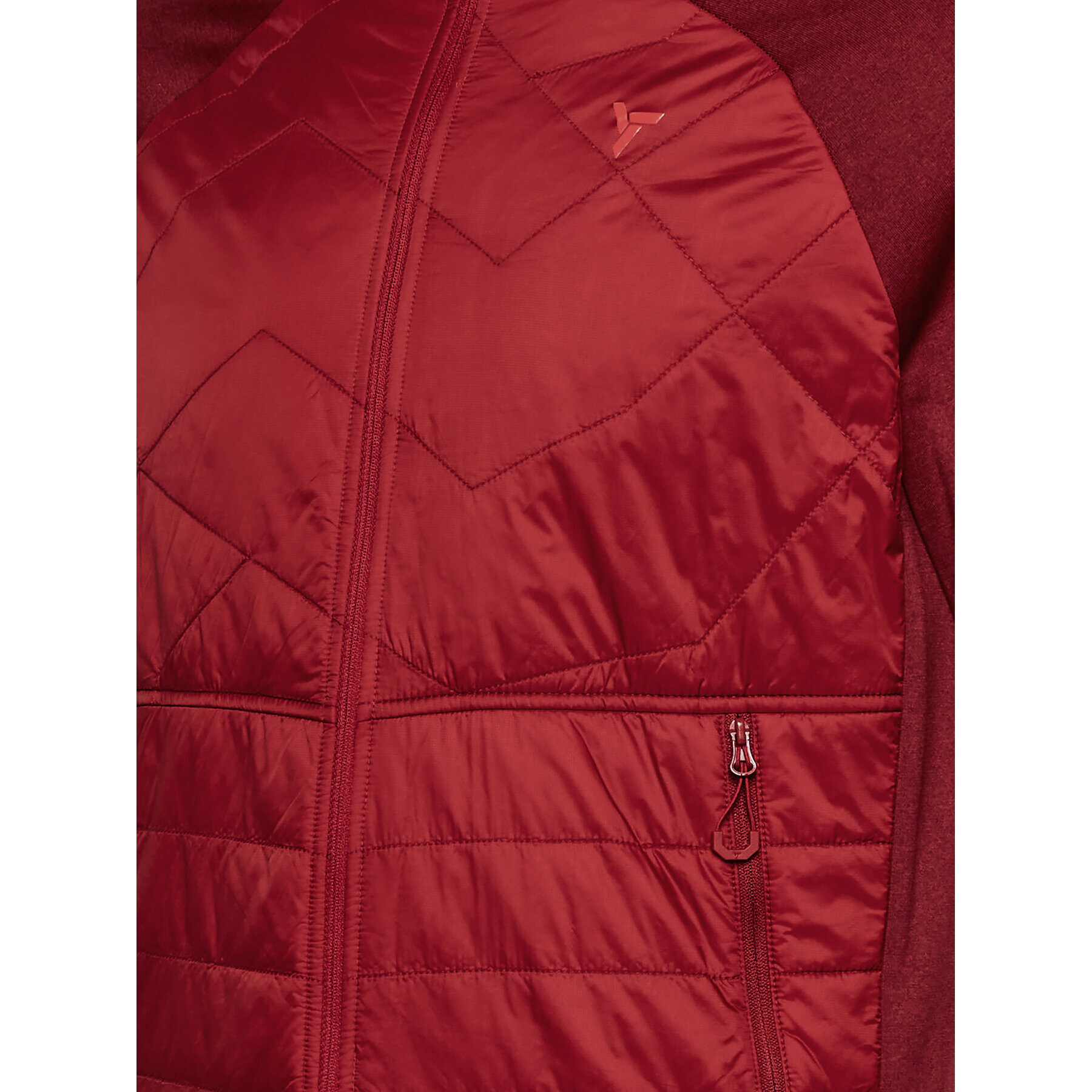 Silvini Суитшърт от техническо трико Dirilo 3219-MJ1310 Червен Regular Fit - Pepit.bg