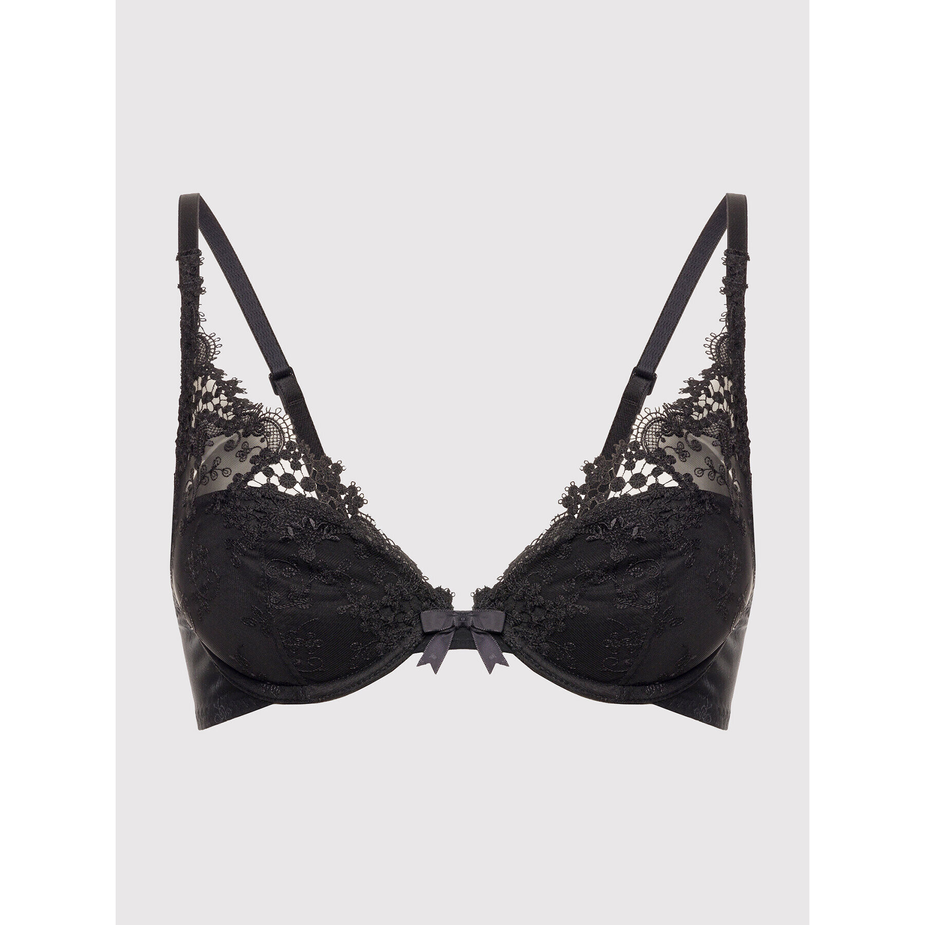 Simone Pérèle Сутиен push-up Wish 12B347 Черен - Pepit.bg
