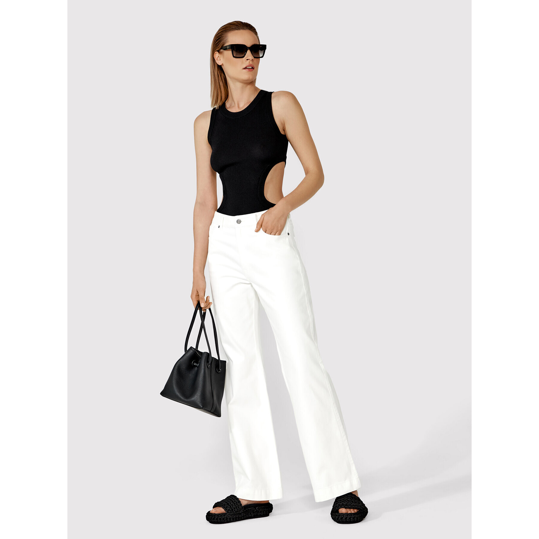 Simple Боди BOD002 Черен Slim Fit - Pepit.bg