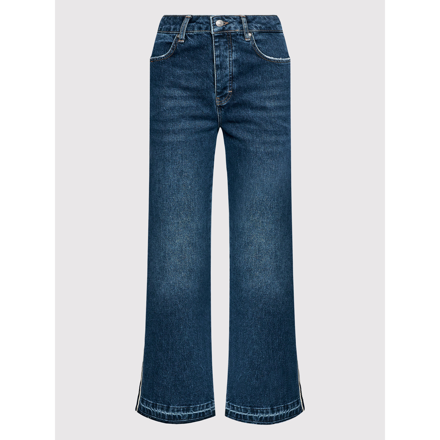 Simple Дънки SPDJ005 Тъмносин Relaxed Fit - Pepit.bg