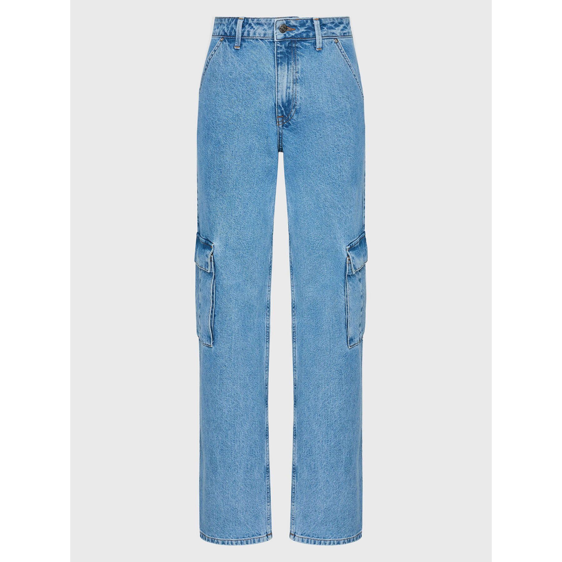 Simple Дънки SPDJ503-01 Син Relaxed Fit - Pepit.bg