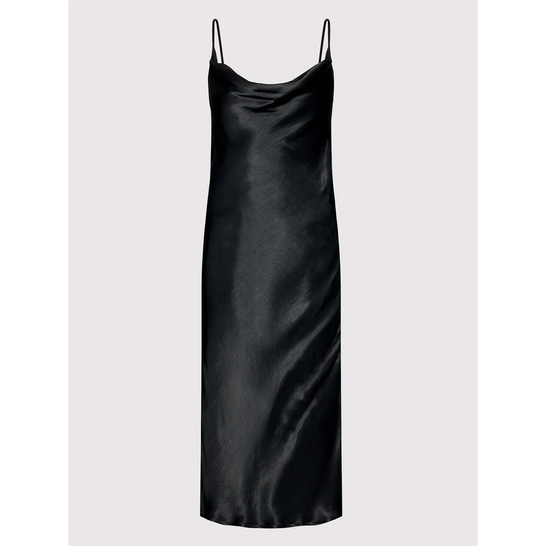 Simple Ежедневна рокля SUD002 Черен Regular Fit - Pepit.bg