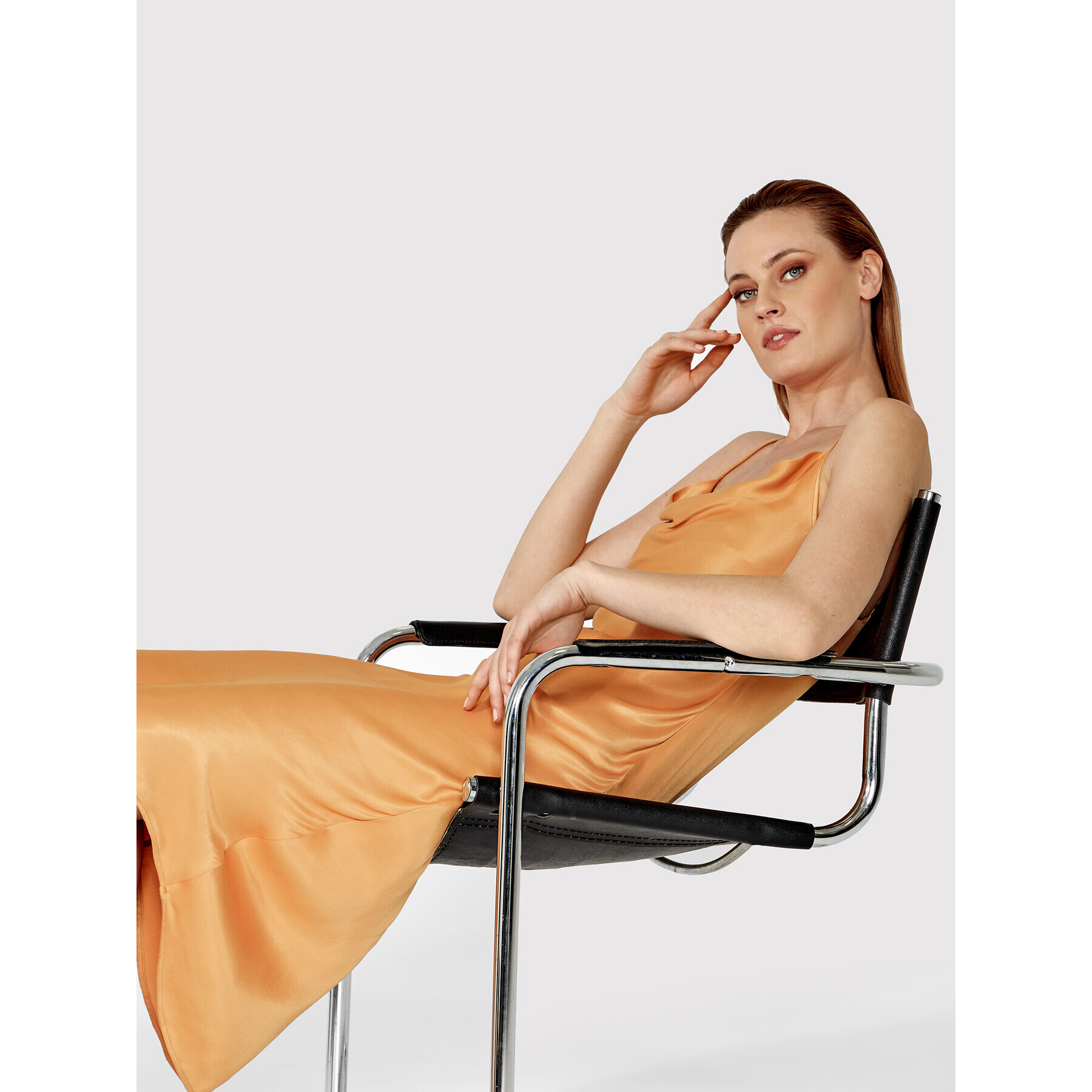 Simple Ежедневна рокля SUD020 Кафяв Regular Fit - Pepit.bg