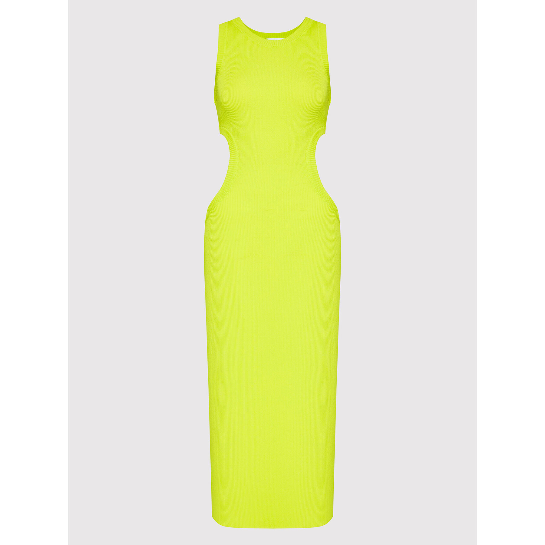 Simple Лятна рокля SUD042 Зелен Slim Fit - Pepit.bg