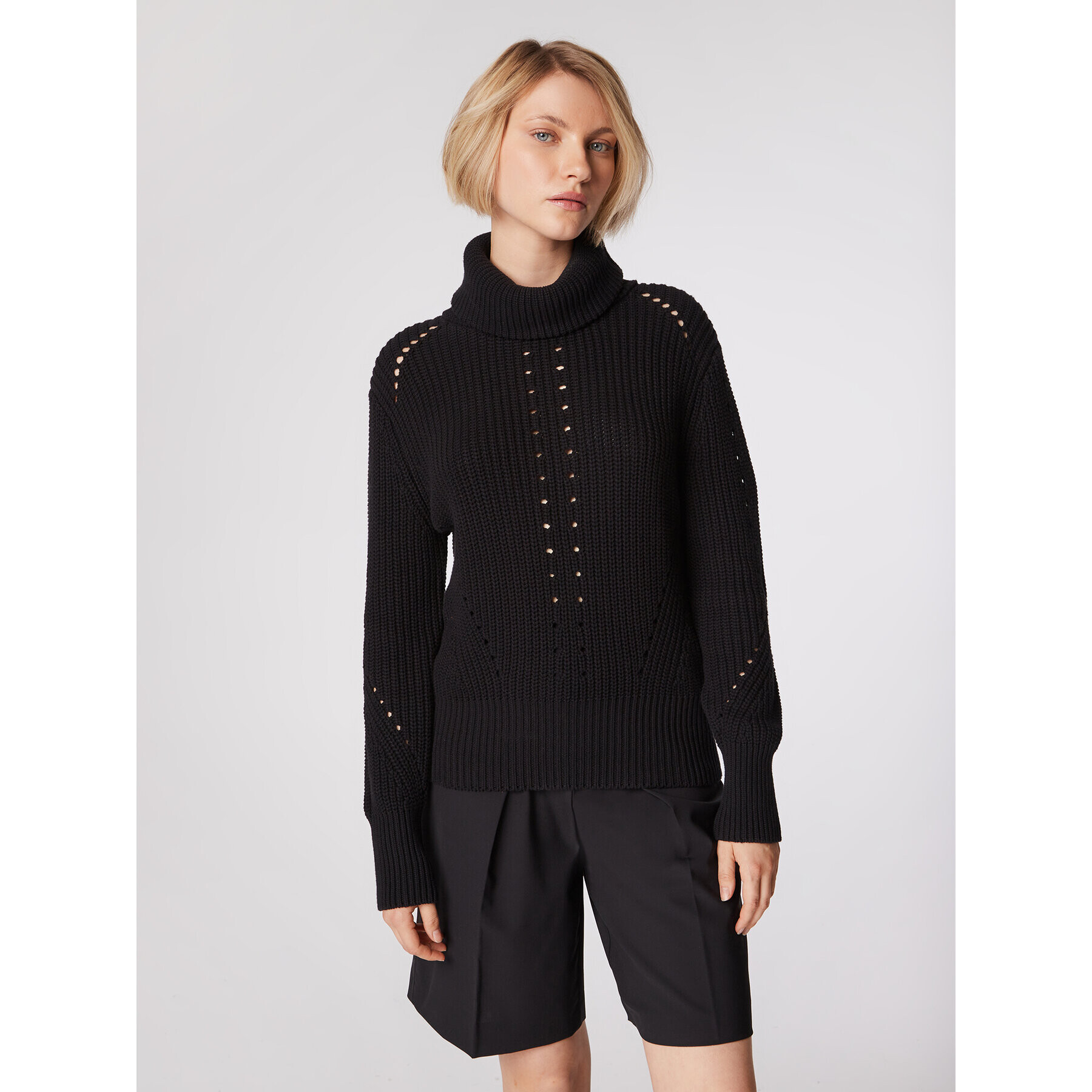 Simple Поло SWD507 Черен Regular Fit - Pepit.bg