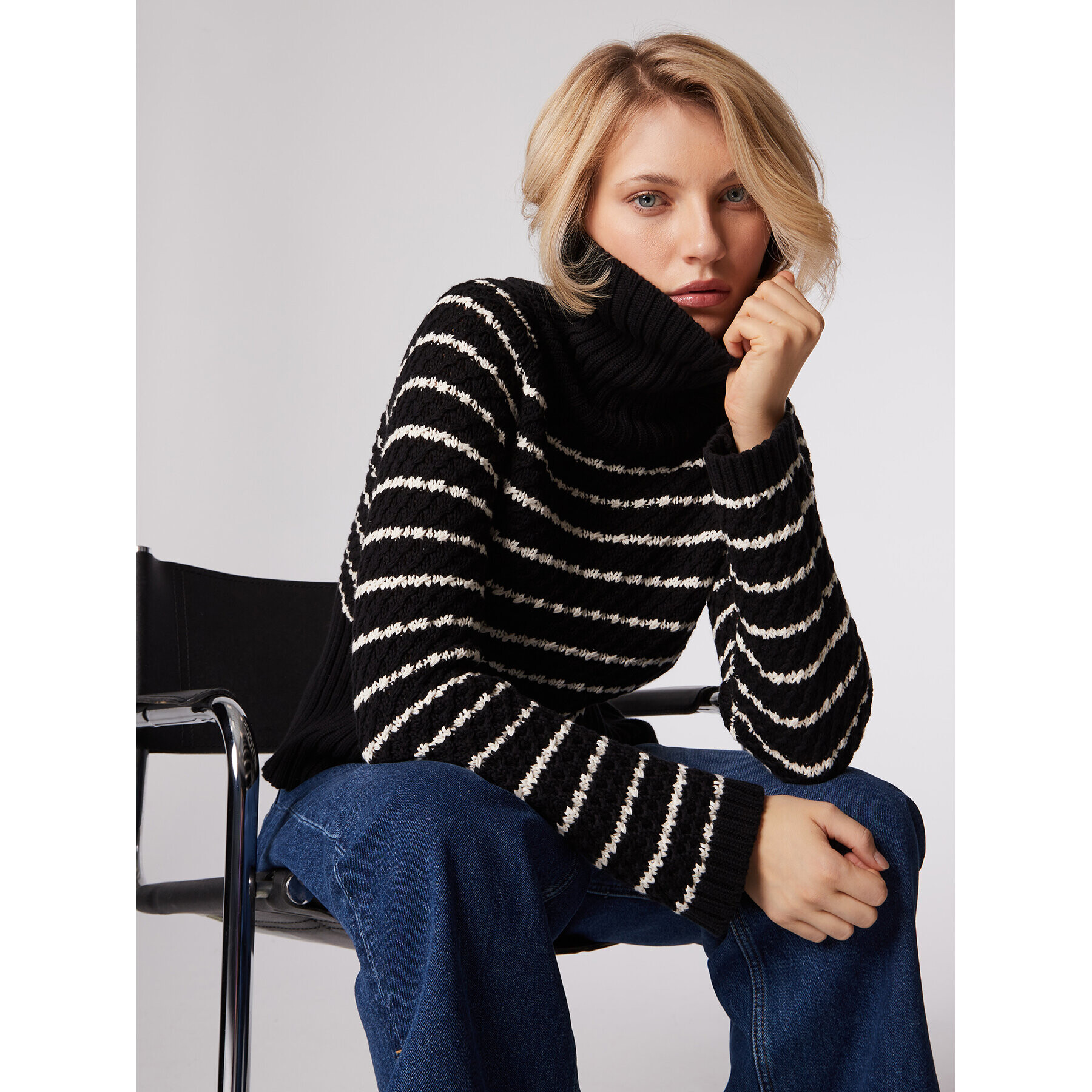 Simple Поло SWD508-03 Черен Standard Fit - Pepit.bg