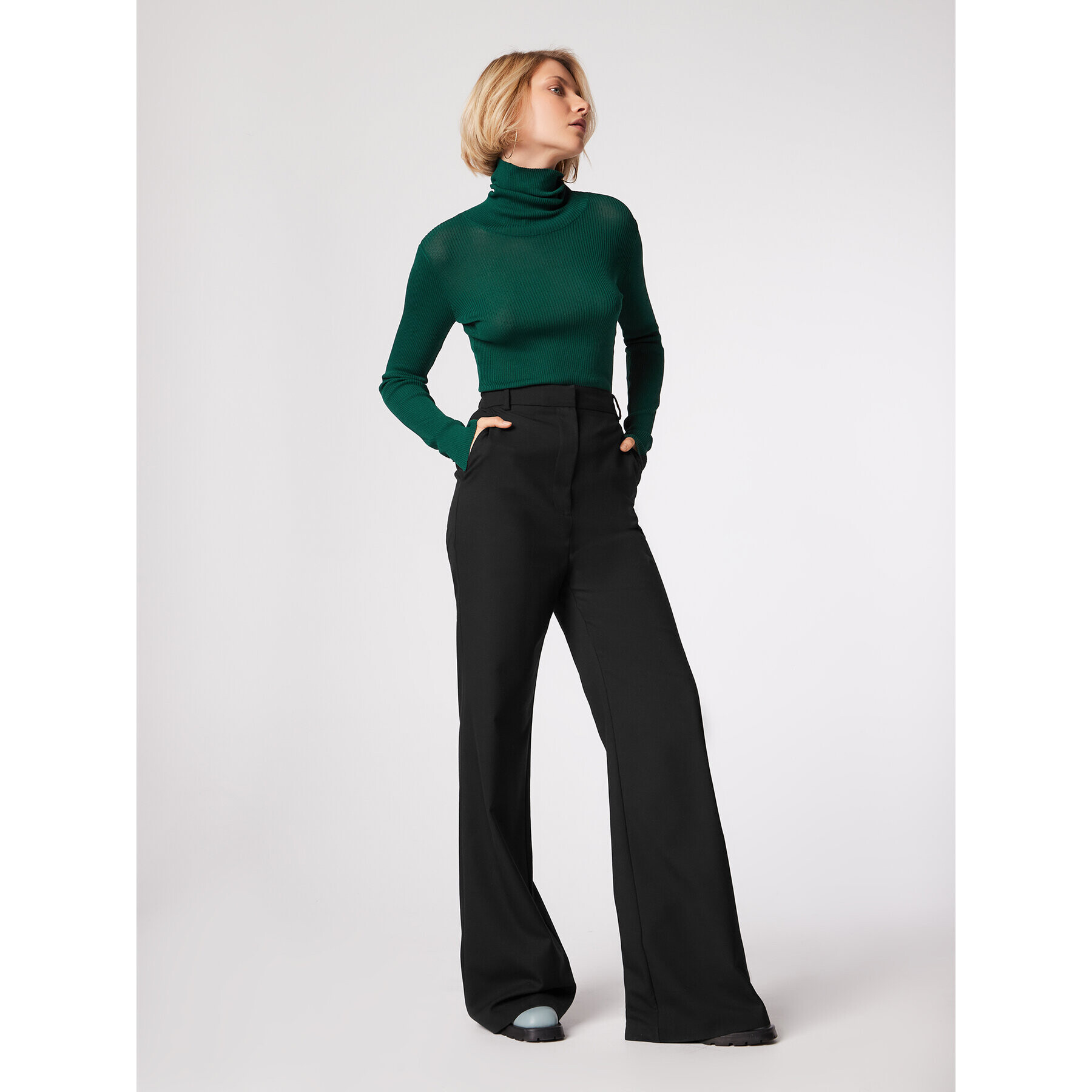 Simple Поло SWD551-02 Зелен Slim Fit - Pepit.bg