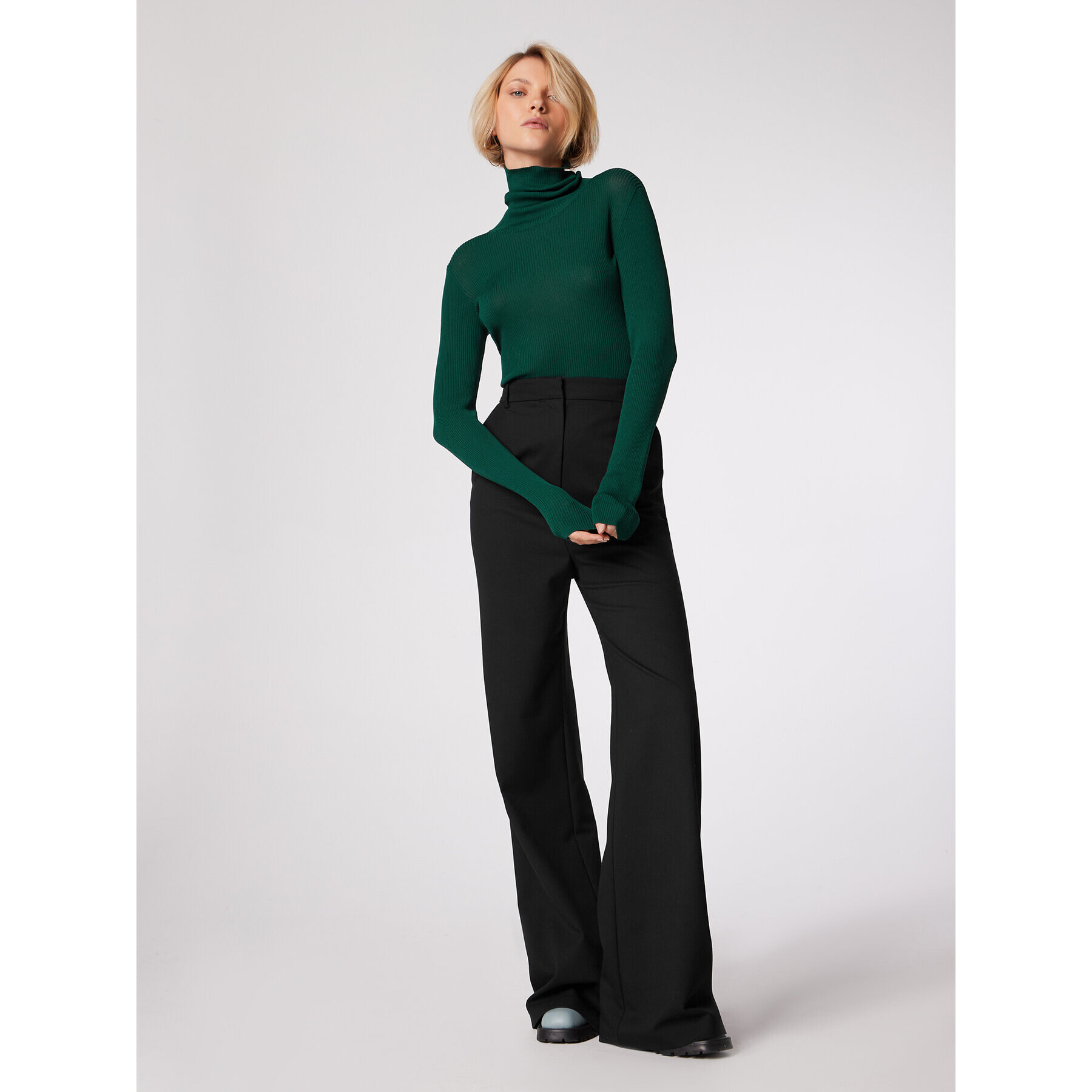 Simple Поло SWD551-02 Зелен Slim Fit - Pepit.bg