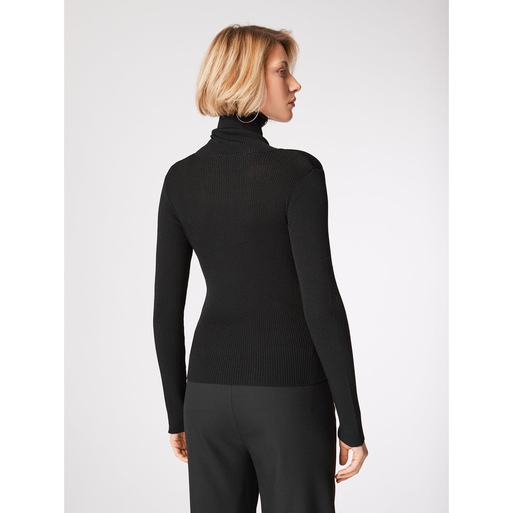 Simple Поло SWD551-03 Черен Slim Fit - Pepit.bg