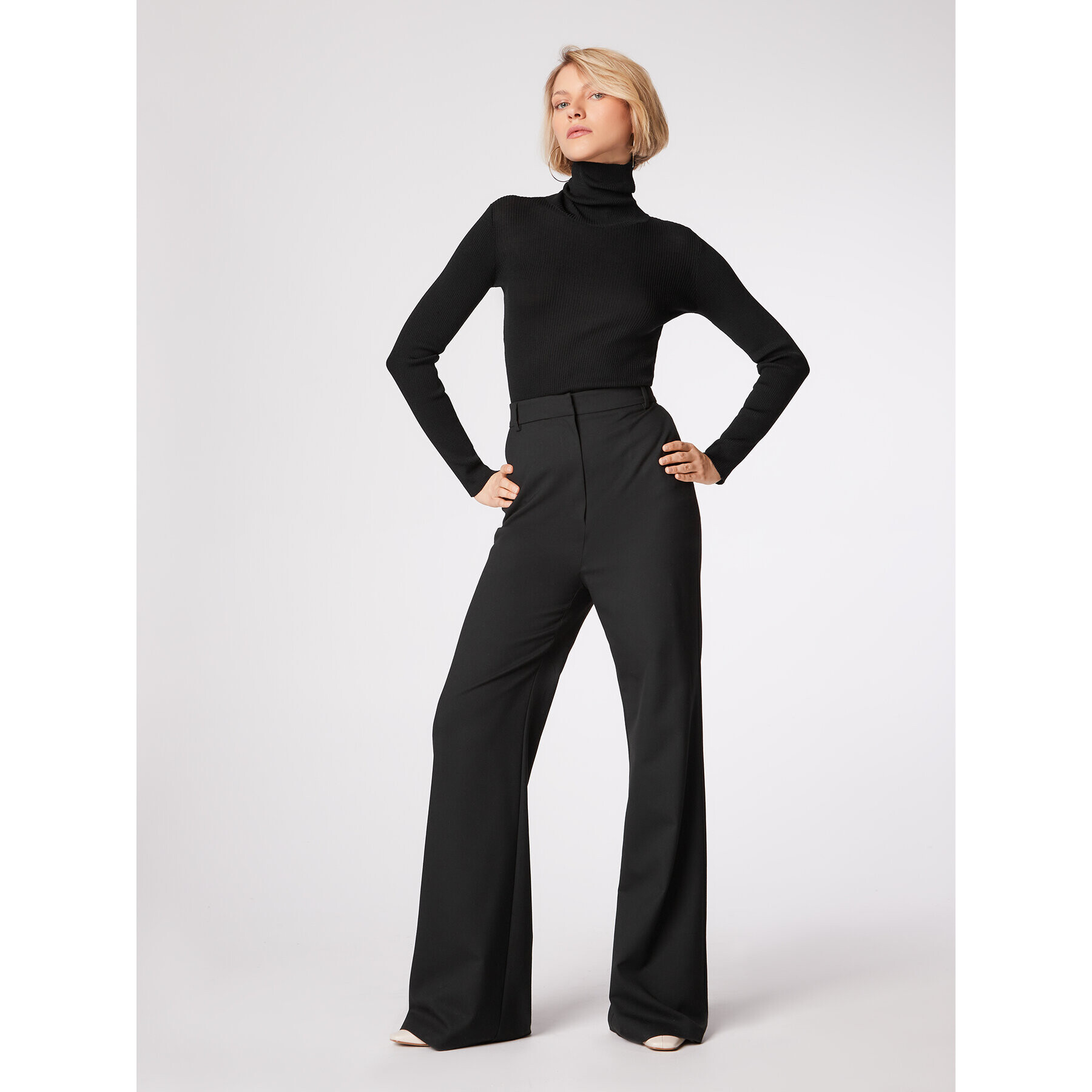 Simple Поло SWD551-03 Черен Slim Fit - Pepit.bg