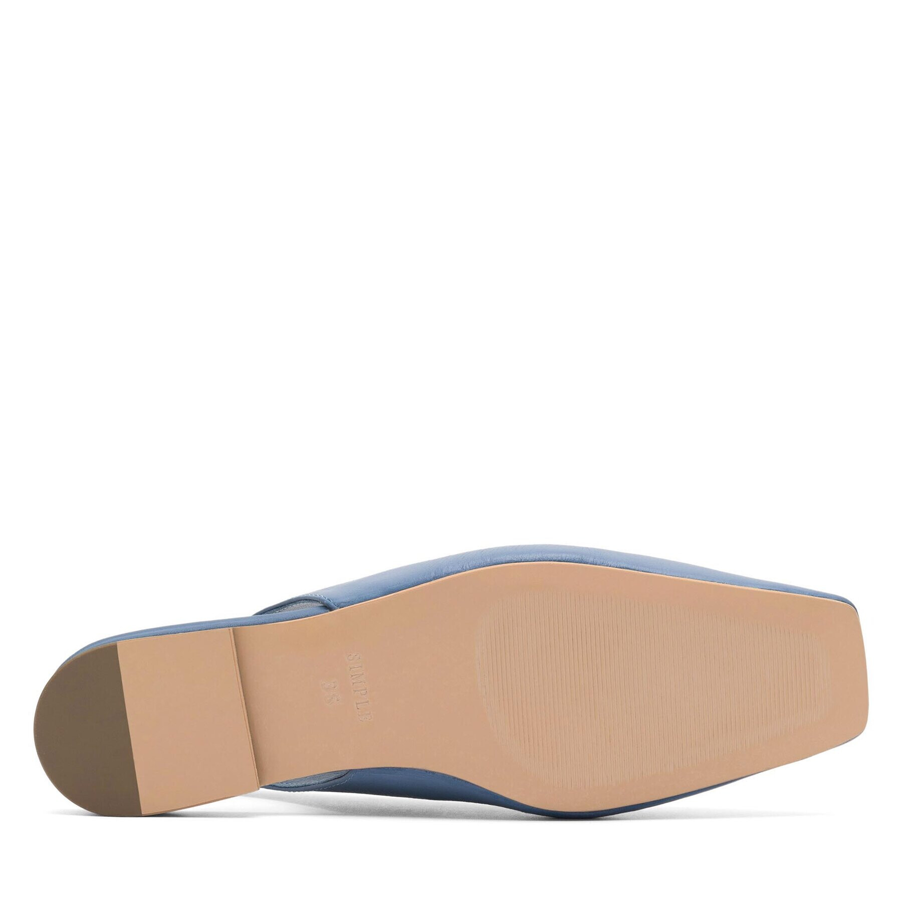 Simple Сандали SARAGOSSA-23SS1419 Син - Pepit.bg