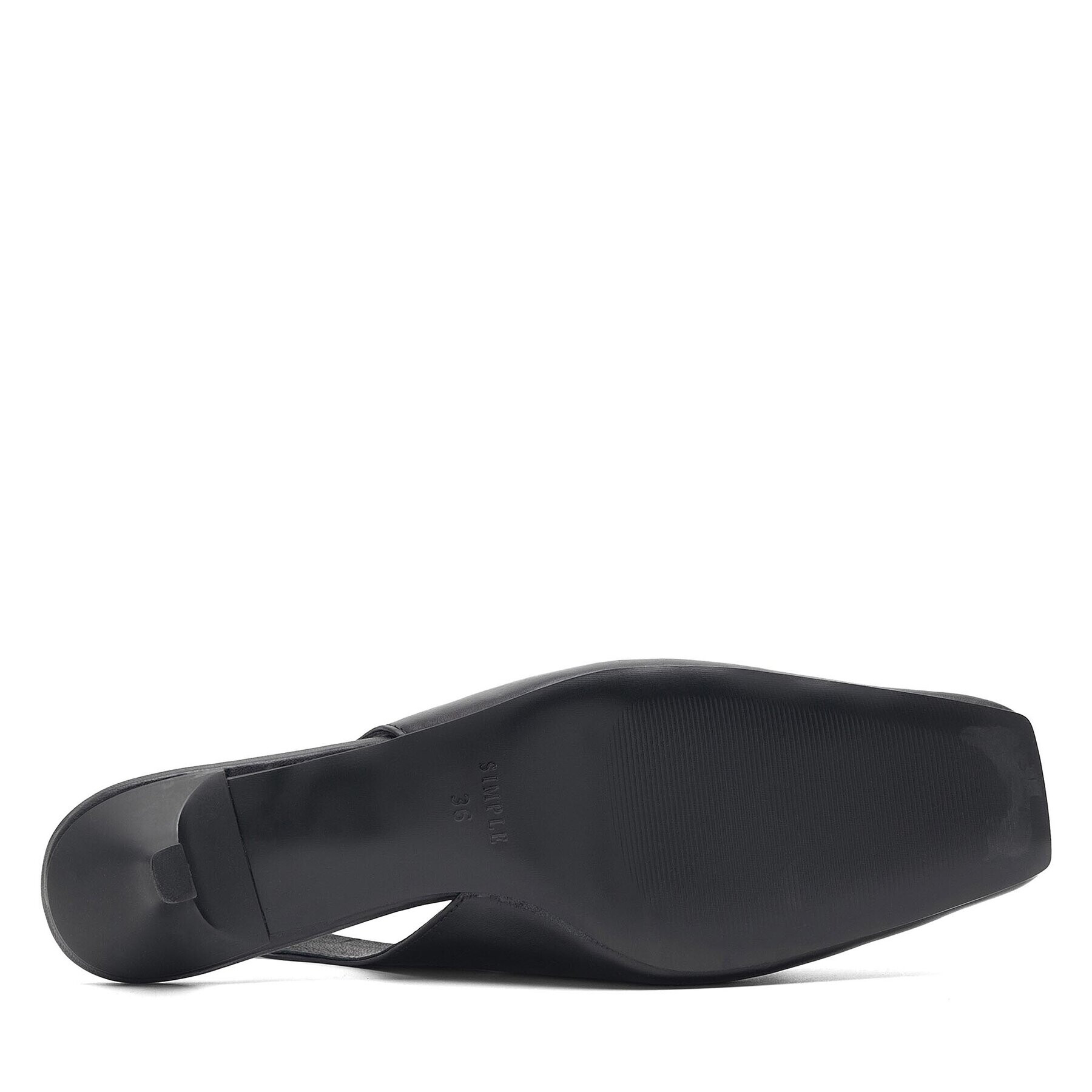 Simple Сандали SEWILLA-23SS3418 Черен - Pepit.bg