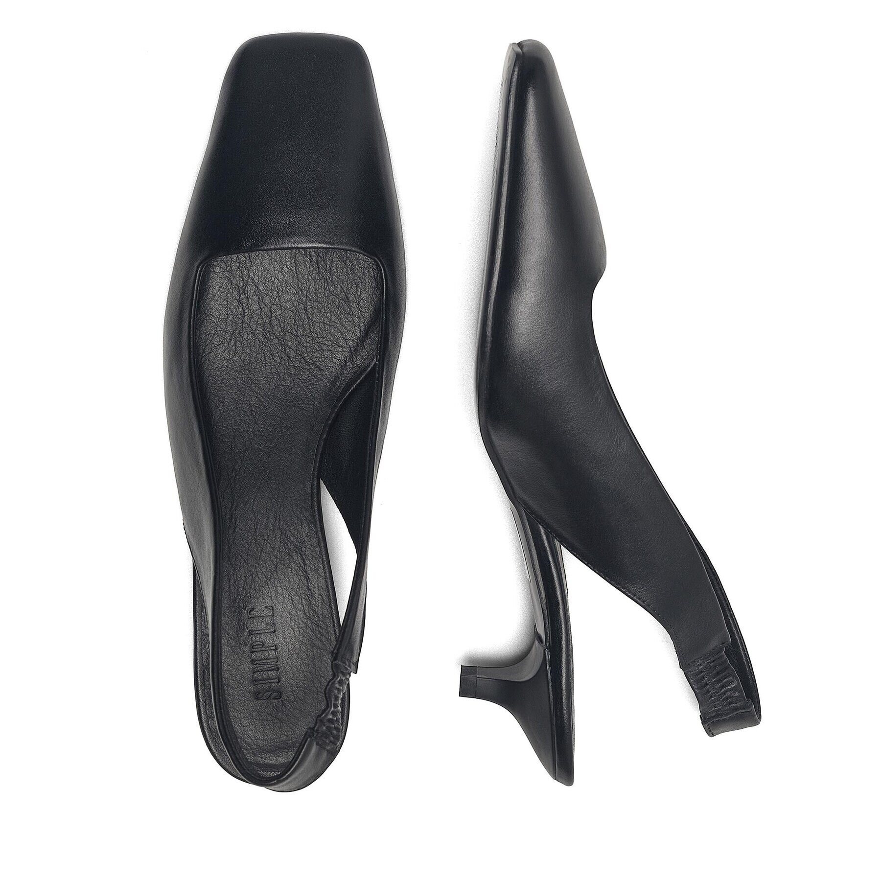 Simple Сандали SEWILLA-23SS3418 Черен - Pepit.bg