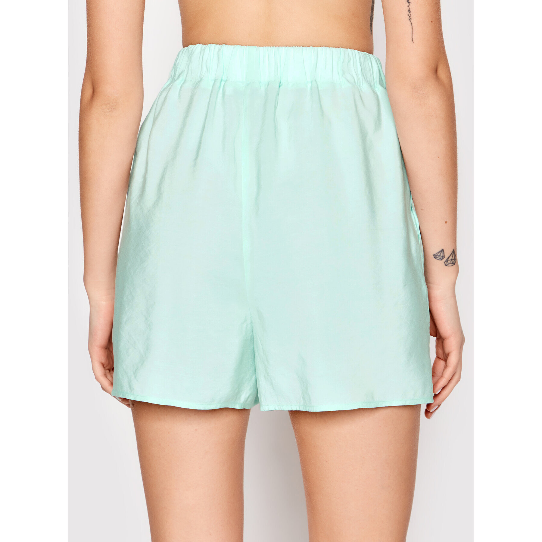 Simple Шорти от плат SKD004 Син Regular Fit - Pepit.bg
