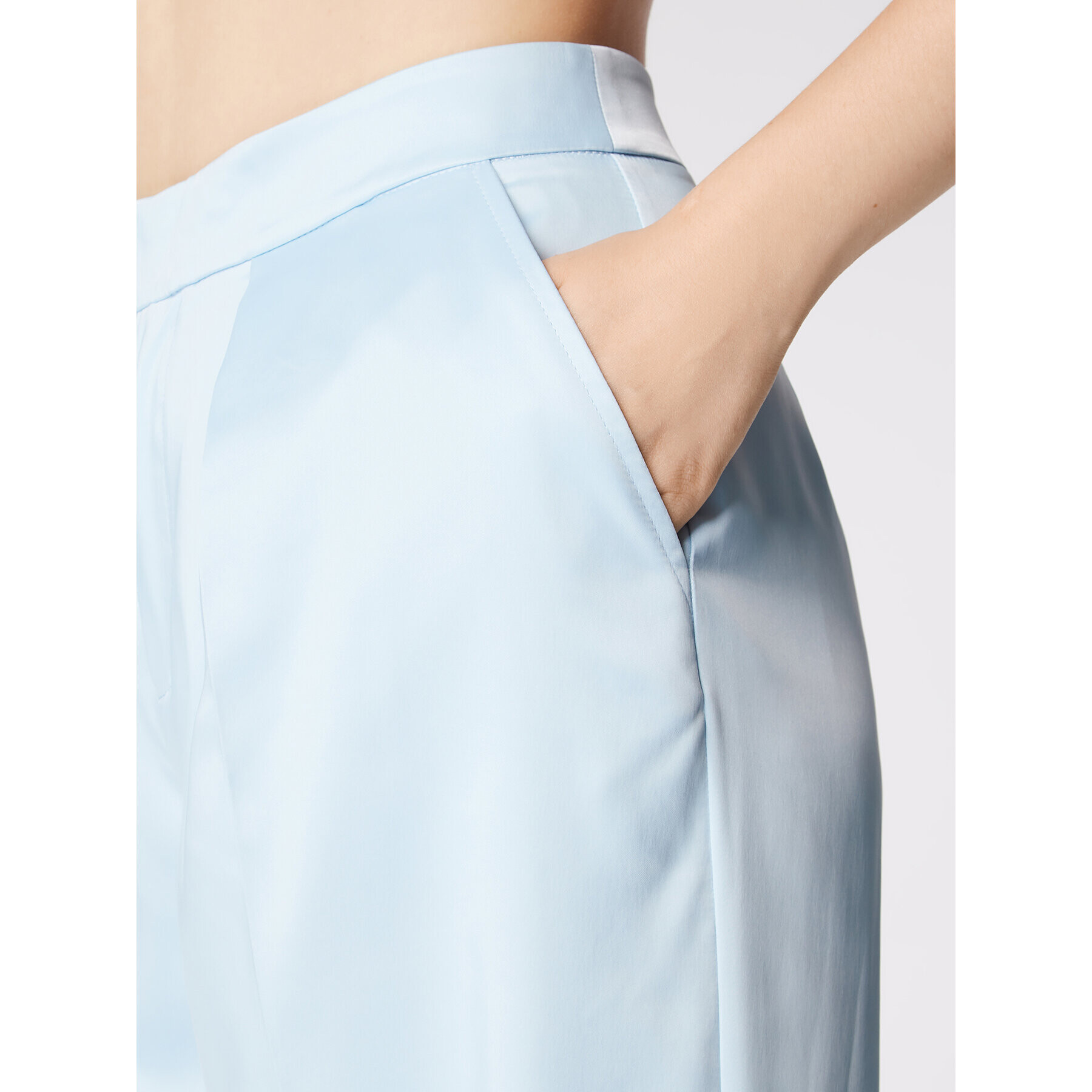 Simple Текстилни панталони SPD015 Син Regular Fit - Pepit.bg