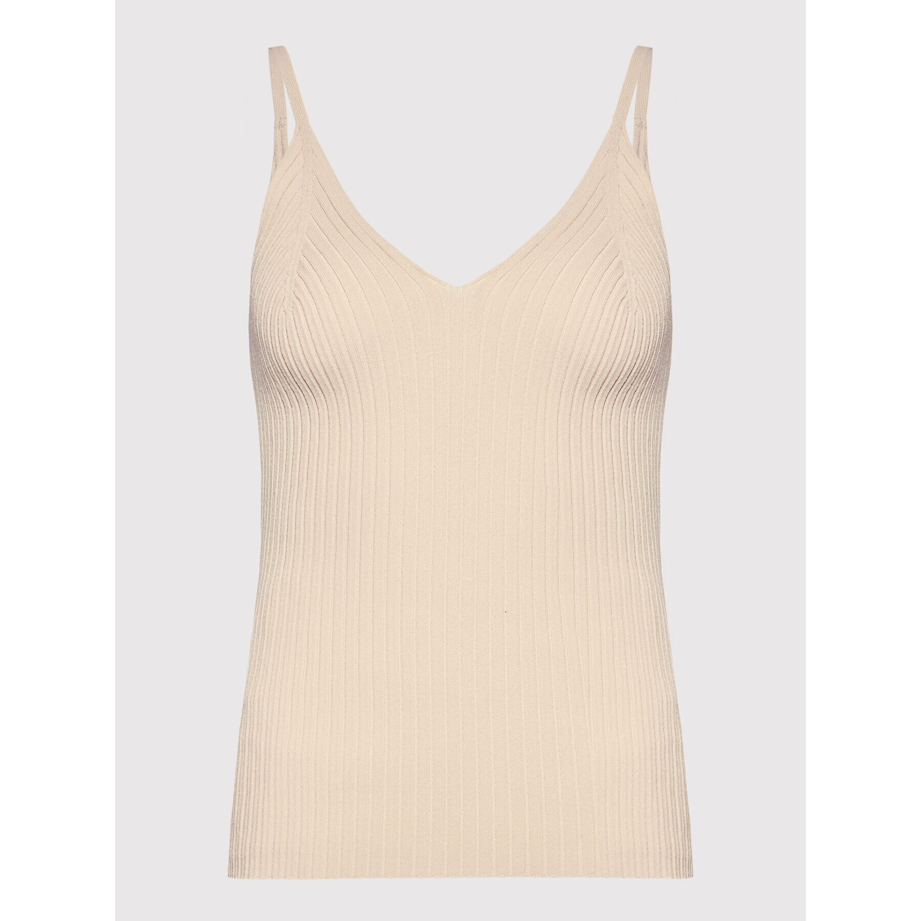 Simple топ TPD008 Бежов Slim Fit - Pepit.bg