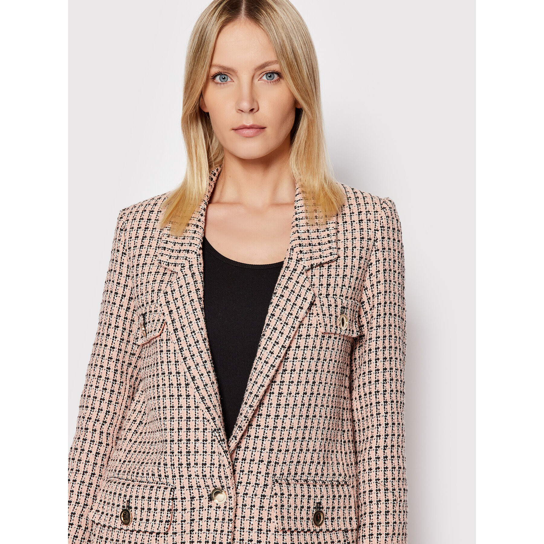 Sisley Сако 20MVLW005 Бежов Regular Fit - Pepit.bg