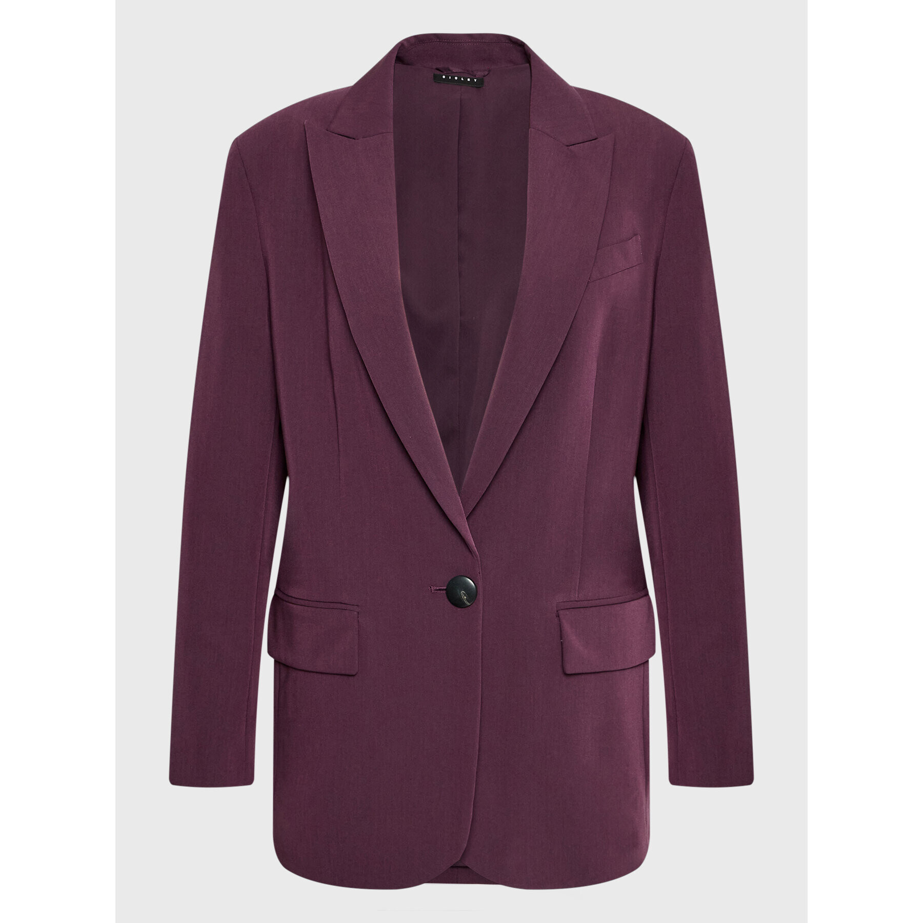 Sisley Сако 2KVXLW00C Виолетов Regular Fit - Pepit.bg