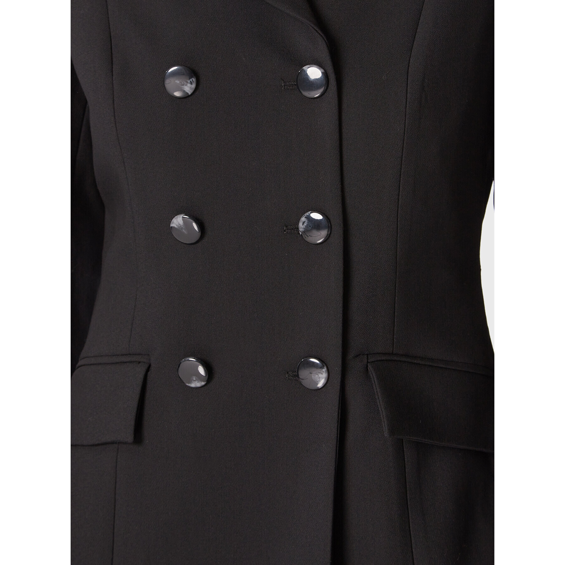 Sisley Сако 2OLVLW00L Черен Slim Fit - Pepit.bg