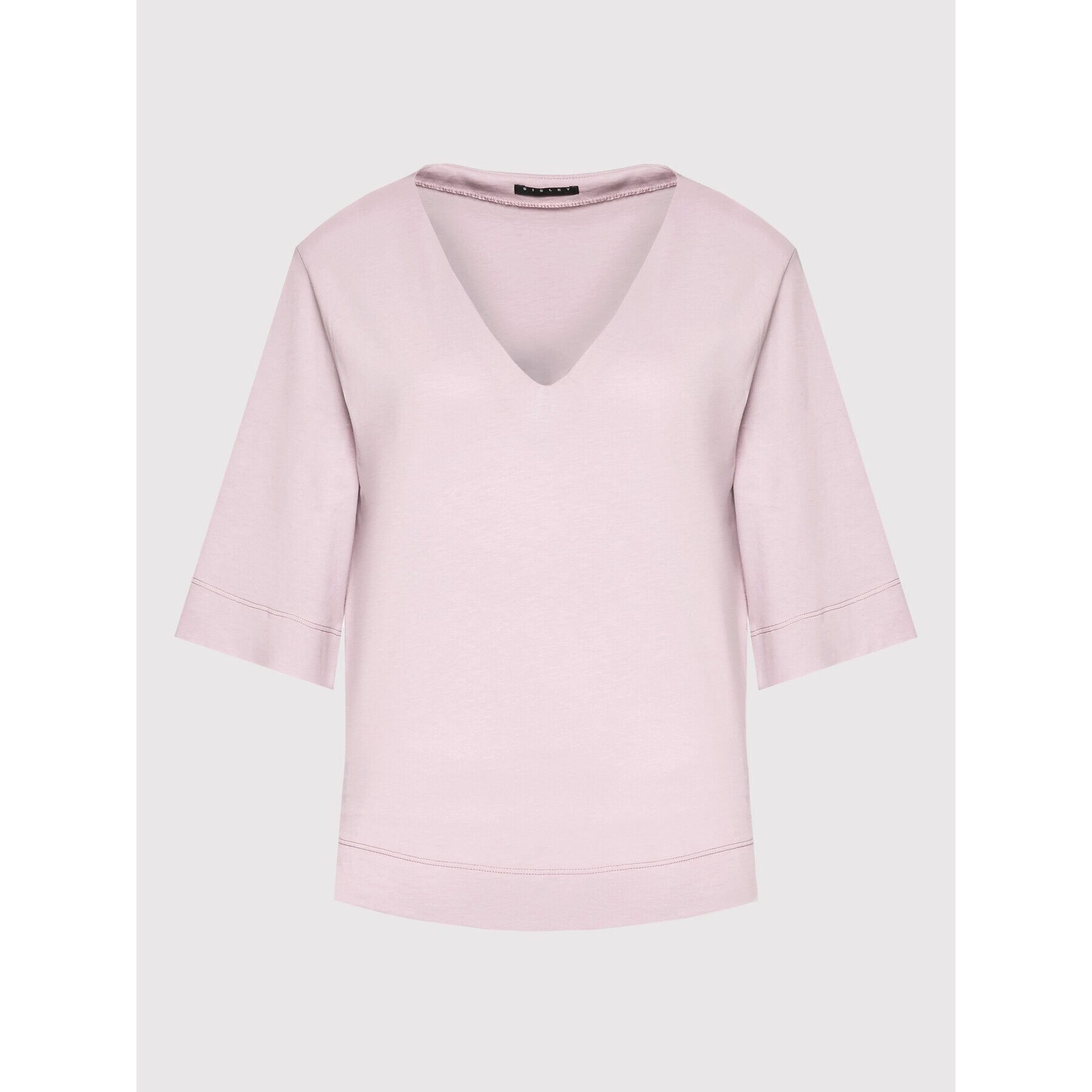 Sisley Блуза 3I1XL4161 Виолетов Relaxed Fit - Pepit.bg