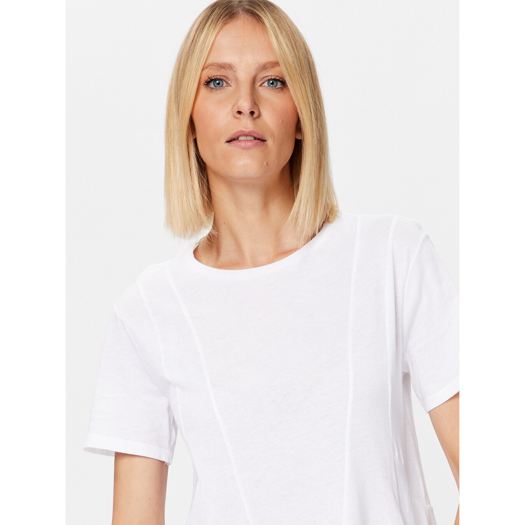 Sisley Блуза 3I97L1032 Бял Regular Fit - Pepit.bg